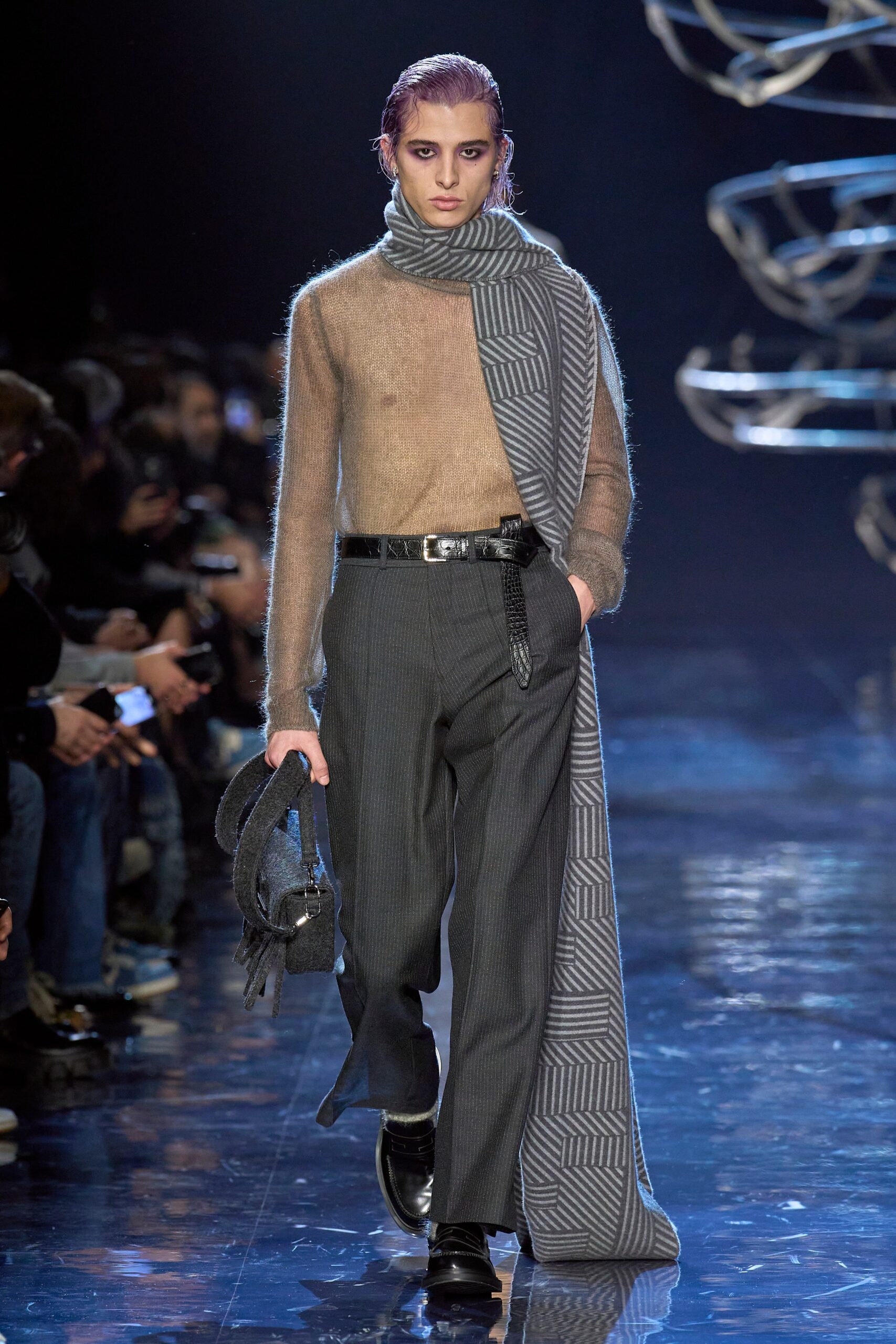 Fendi F/W 23 Menswear Look 17