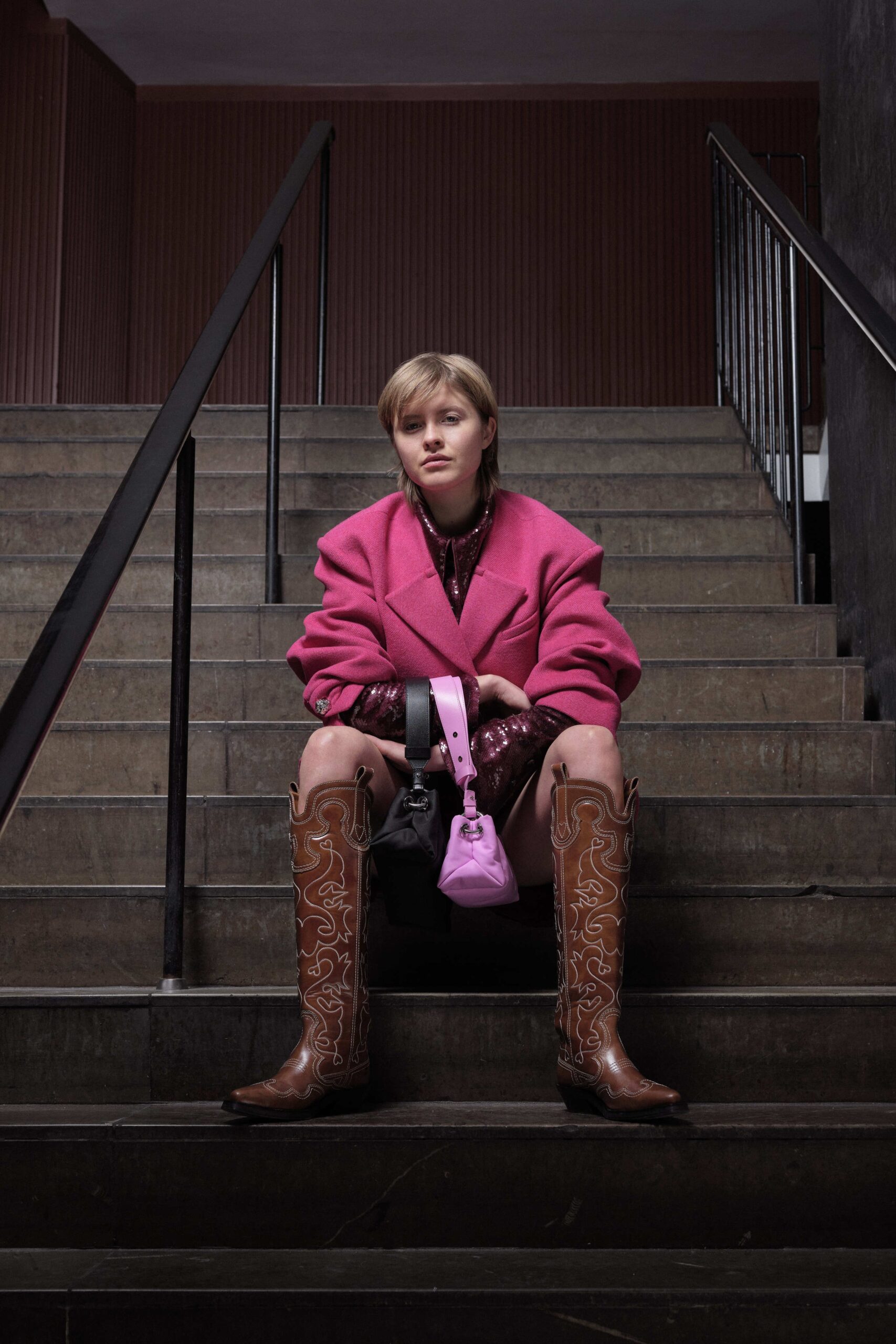 Ganni Copenhagen F/W 22 Look 18