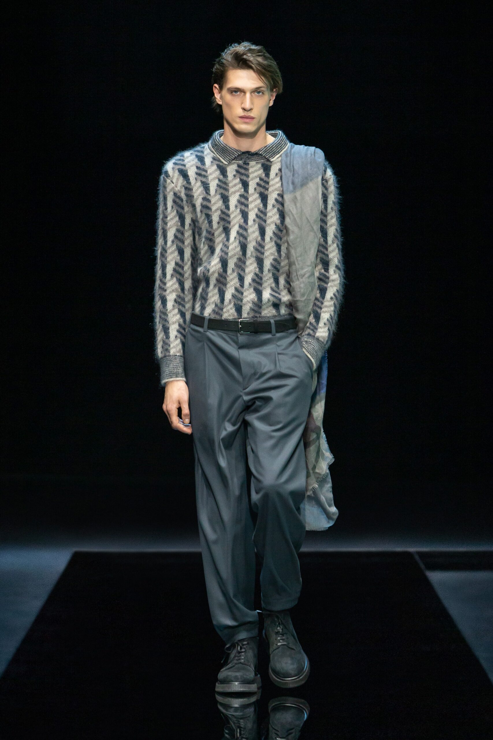 Giorgio Armani F/W 21 Menswear Look 19