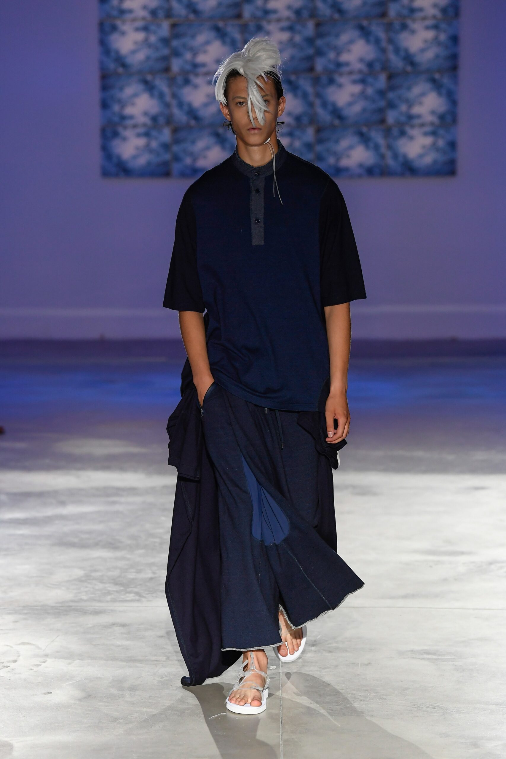Fumito Ganryu S/S 19 Menswear Look 21