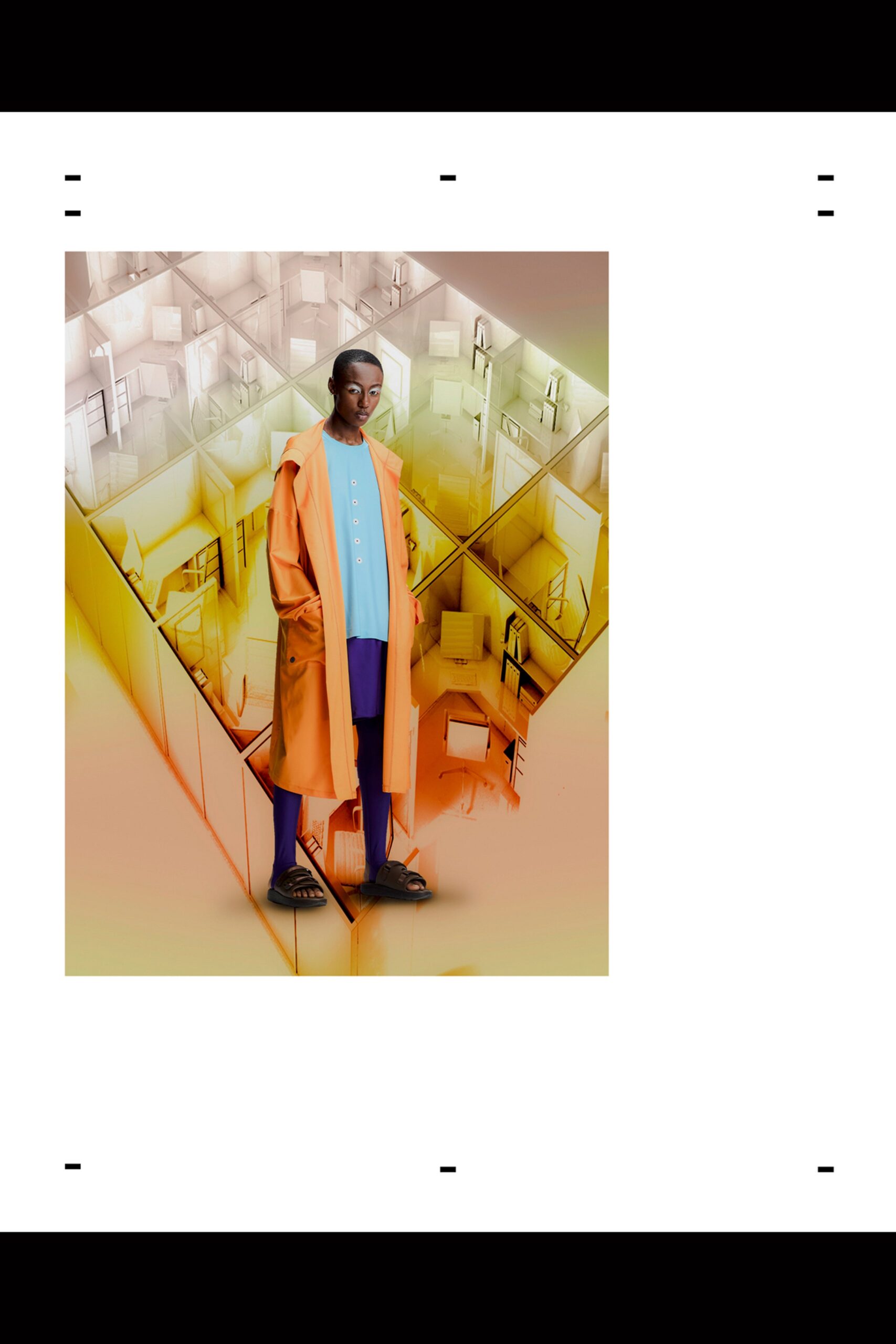 Fumito Ganryu S/S 22 Menswear Look 21
