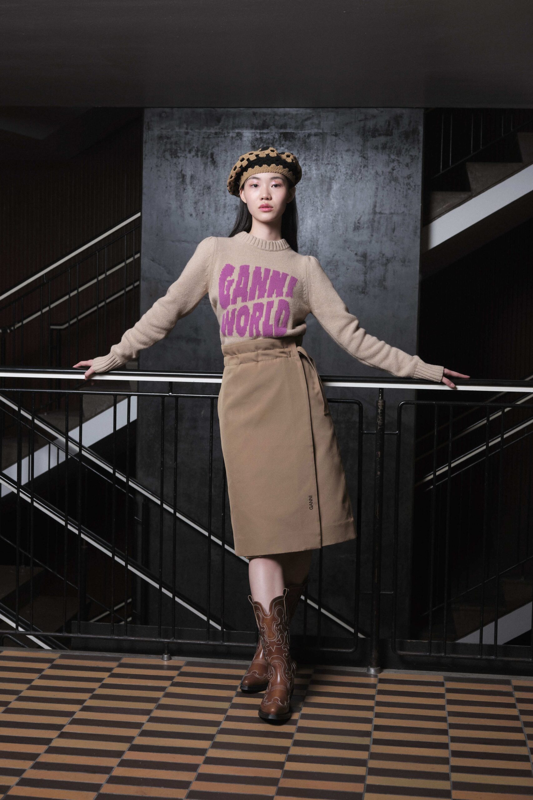 Ganni Copenhagen F/W 22 Look 21