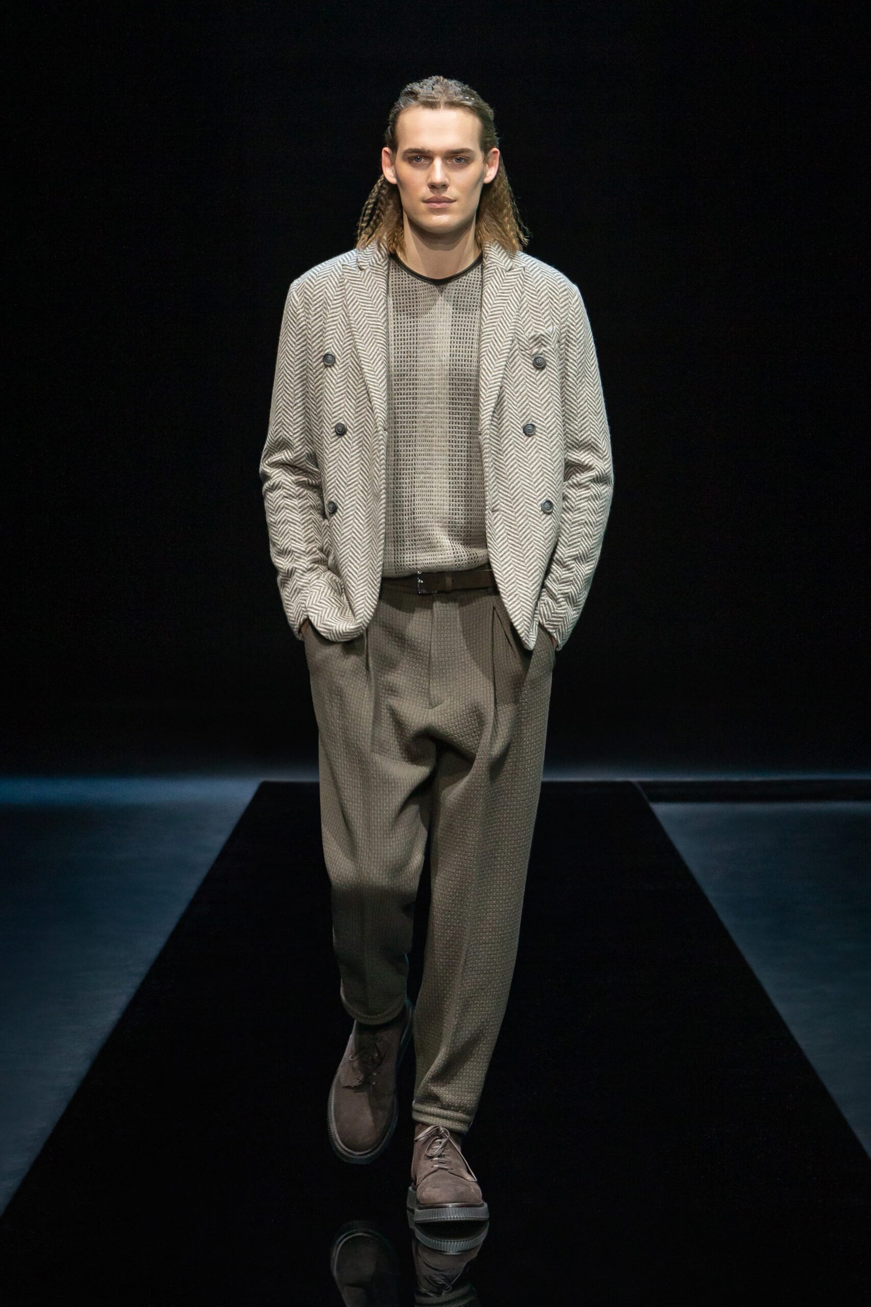 Giorgio Armani F/W 21 Menswear Look 22