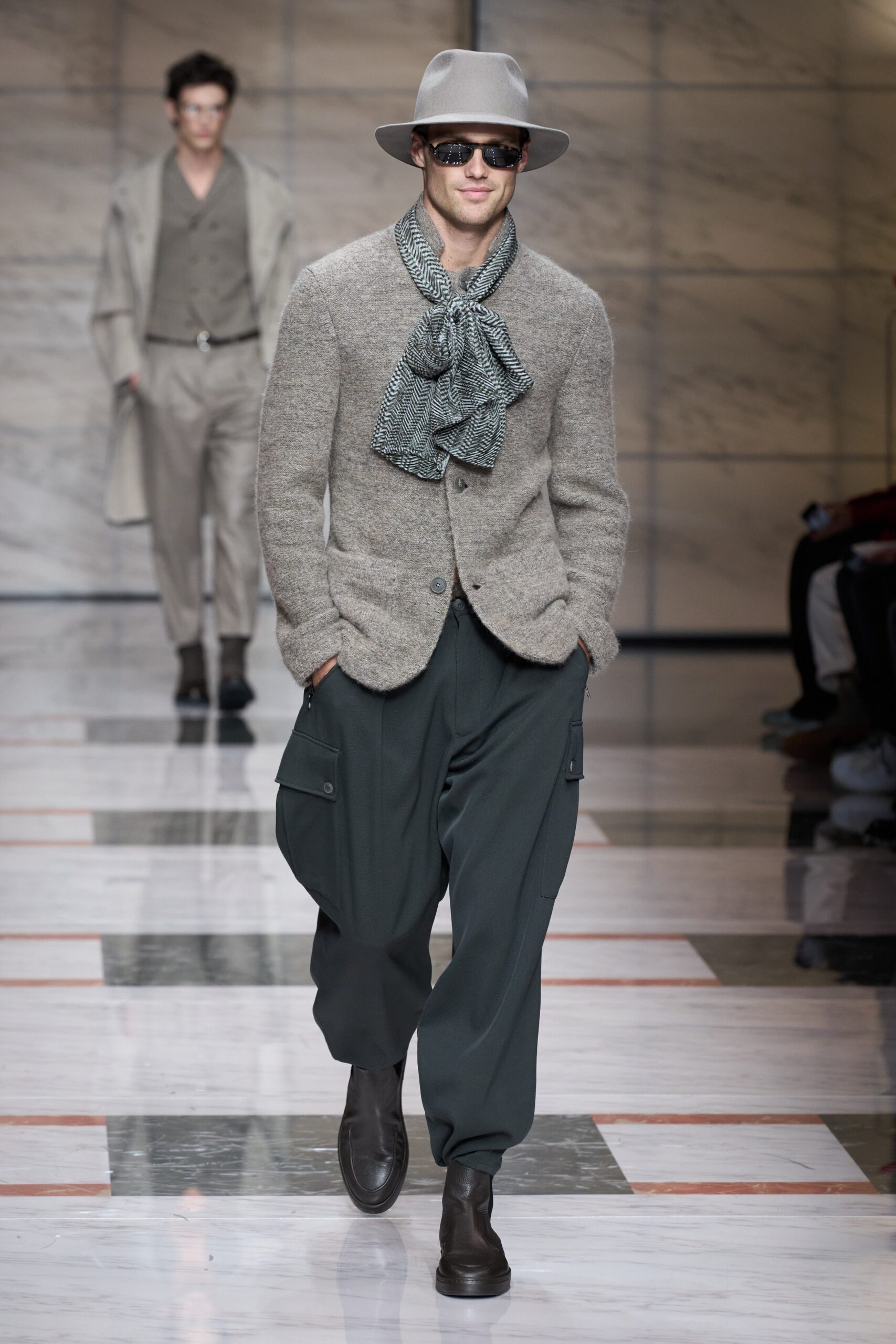 Giorgio Armani F/W 23 Menswear Look 22