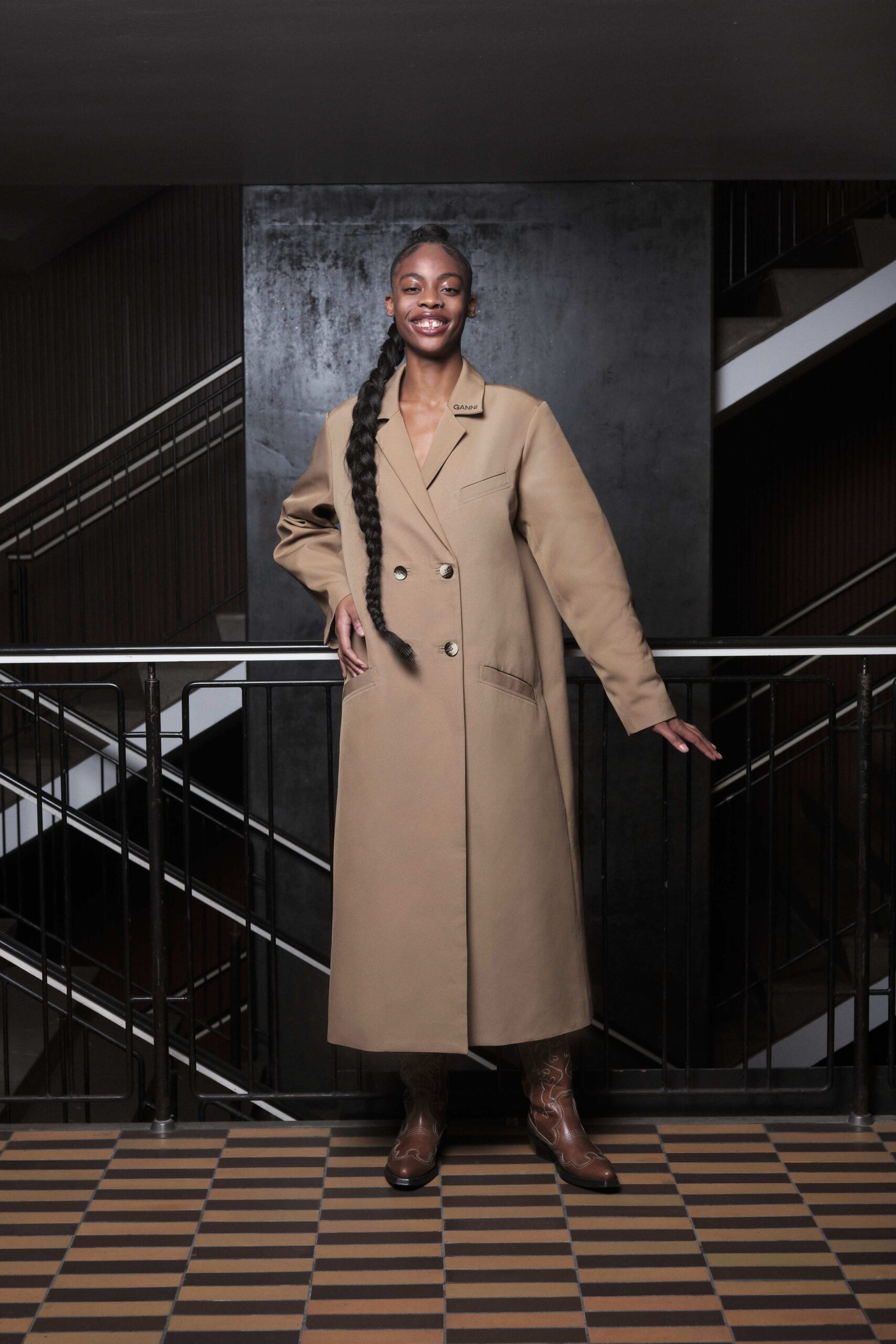 Ganni Copenhagen F/W 22 Look 22