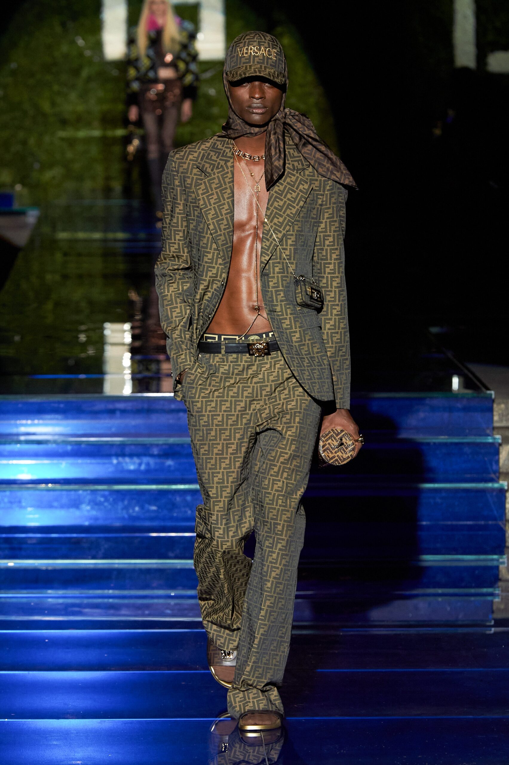 Fendi by Versace F/W 22 Look 3