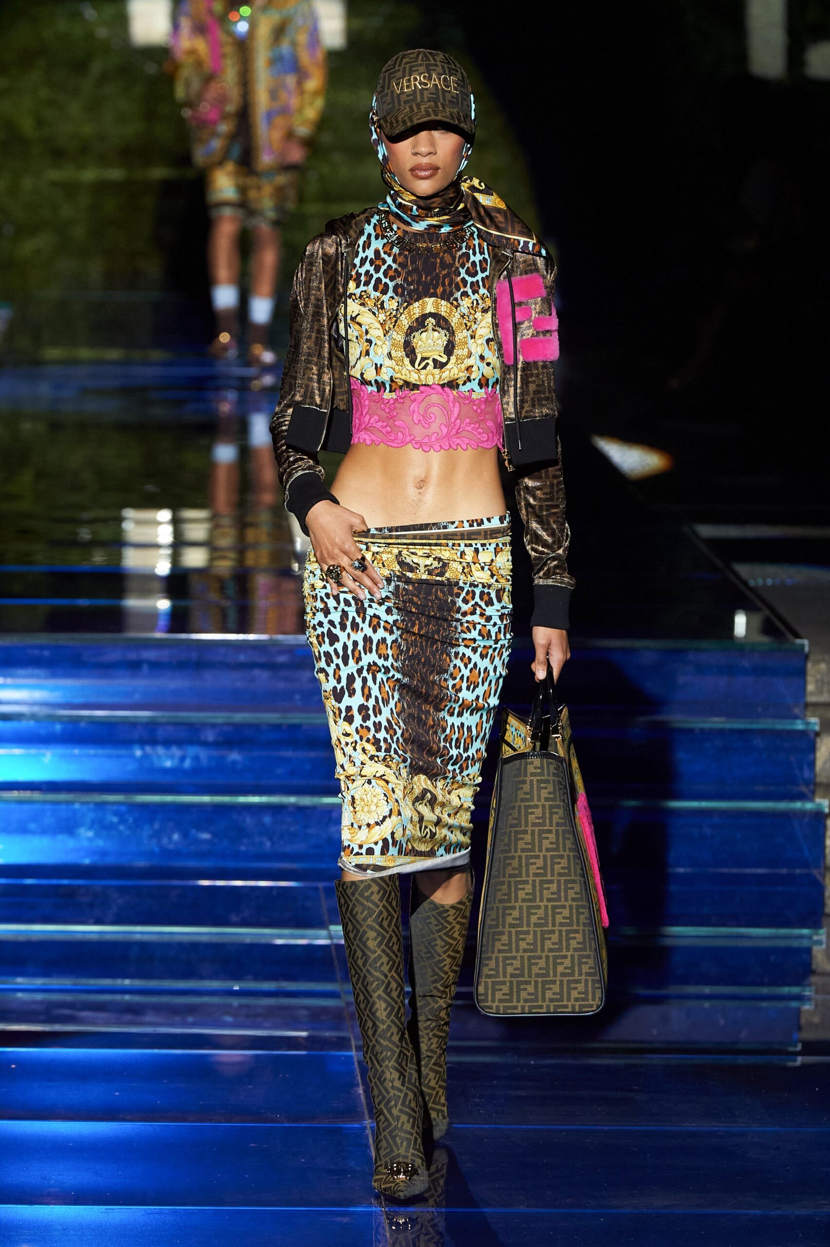 Fendi by Versace F/W 22 Look 5