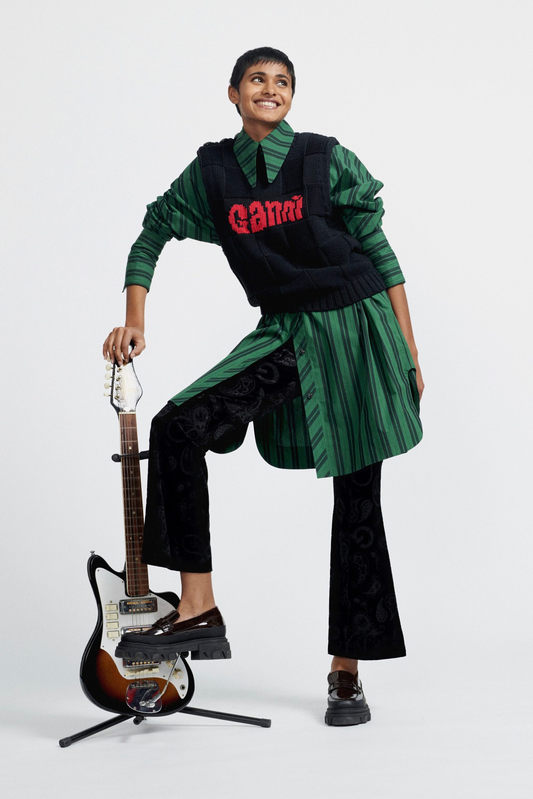 Ganni Copenhagen F/W 21 Look 30