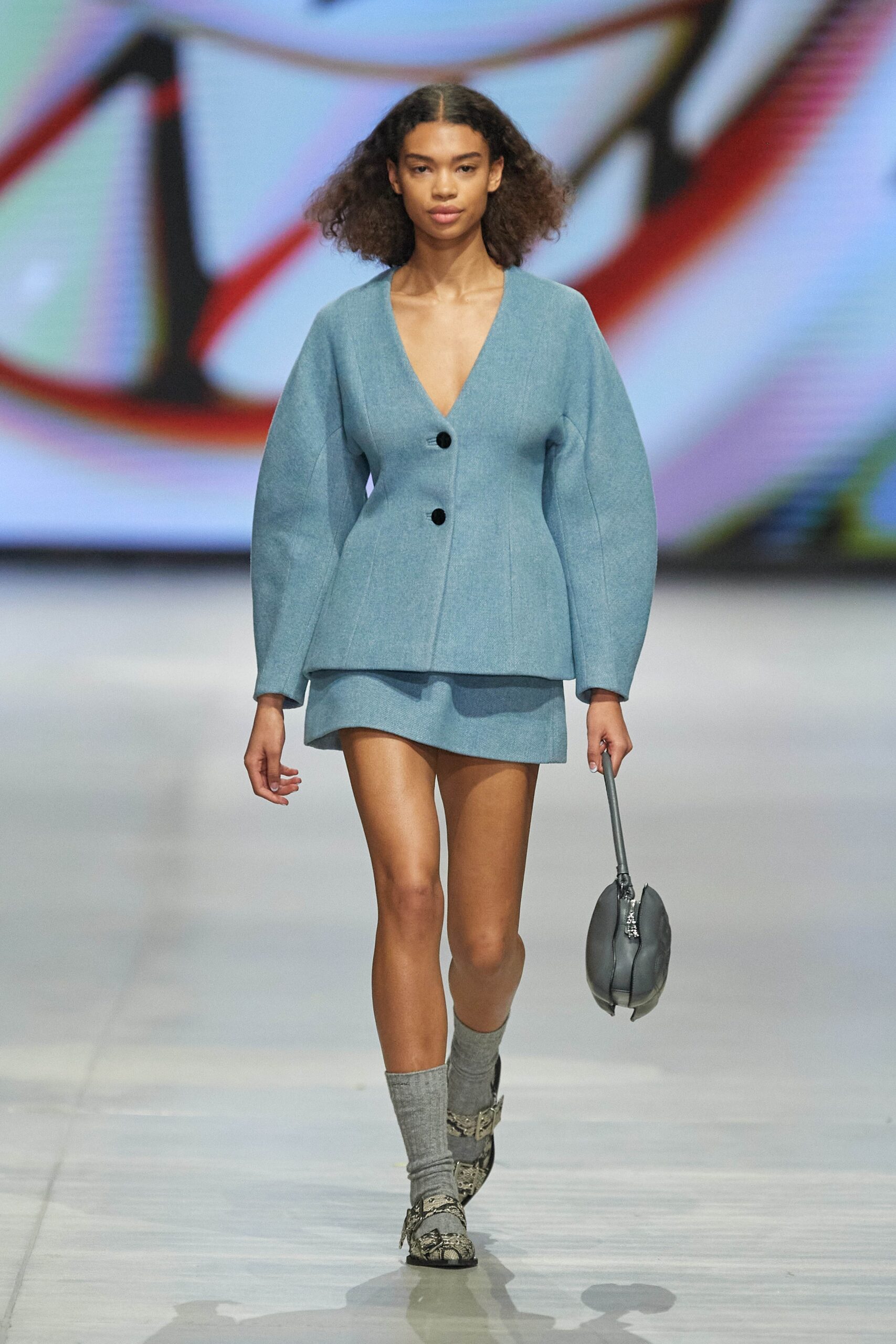 Ganni Copenhagen F/W 23 Look 32