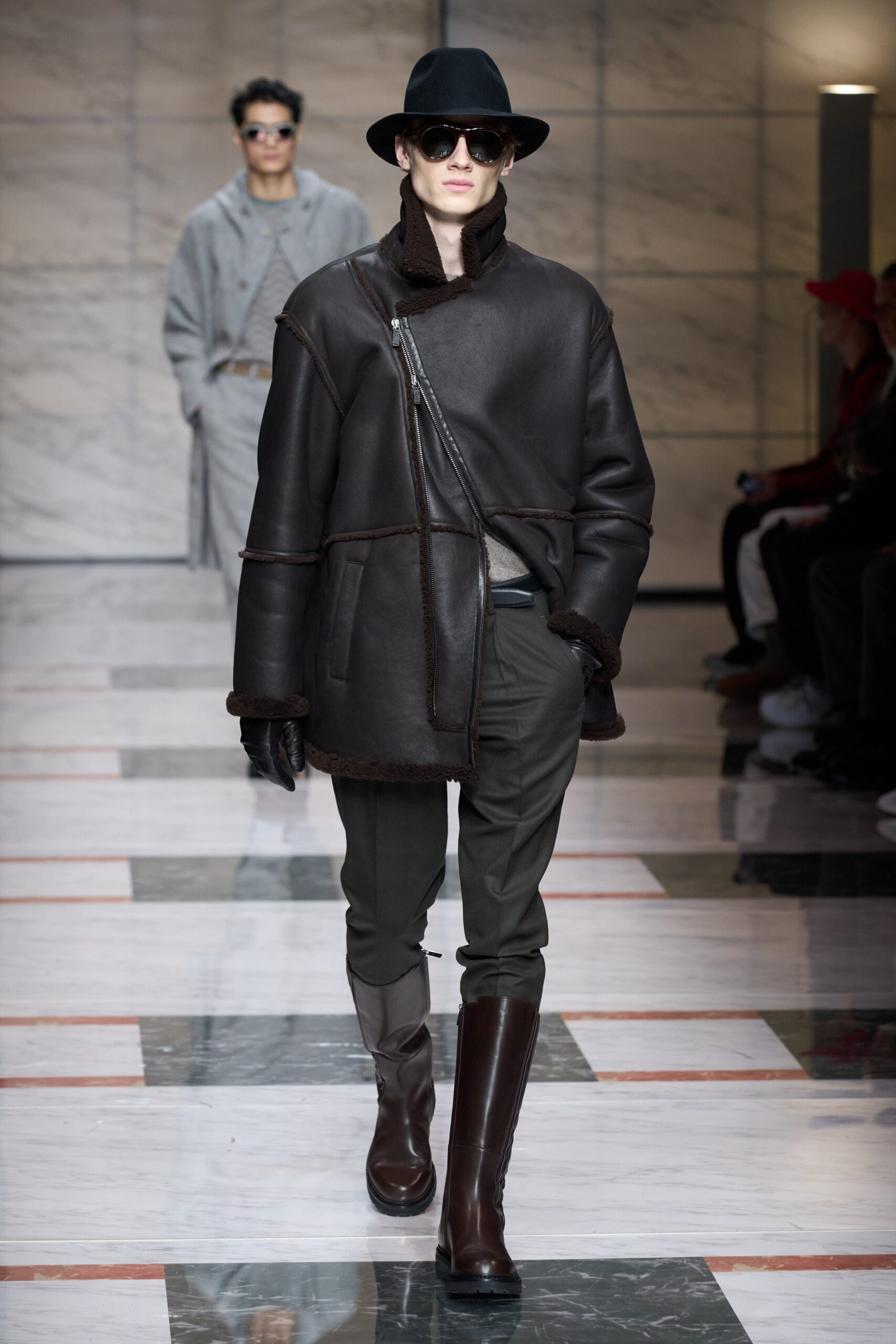Giorgio Armani F/W 23 Menswear Look 33