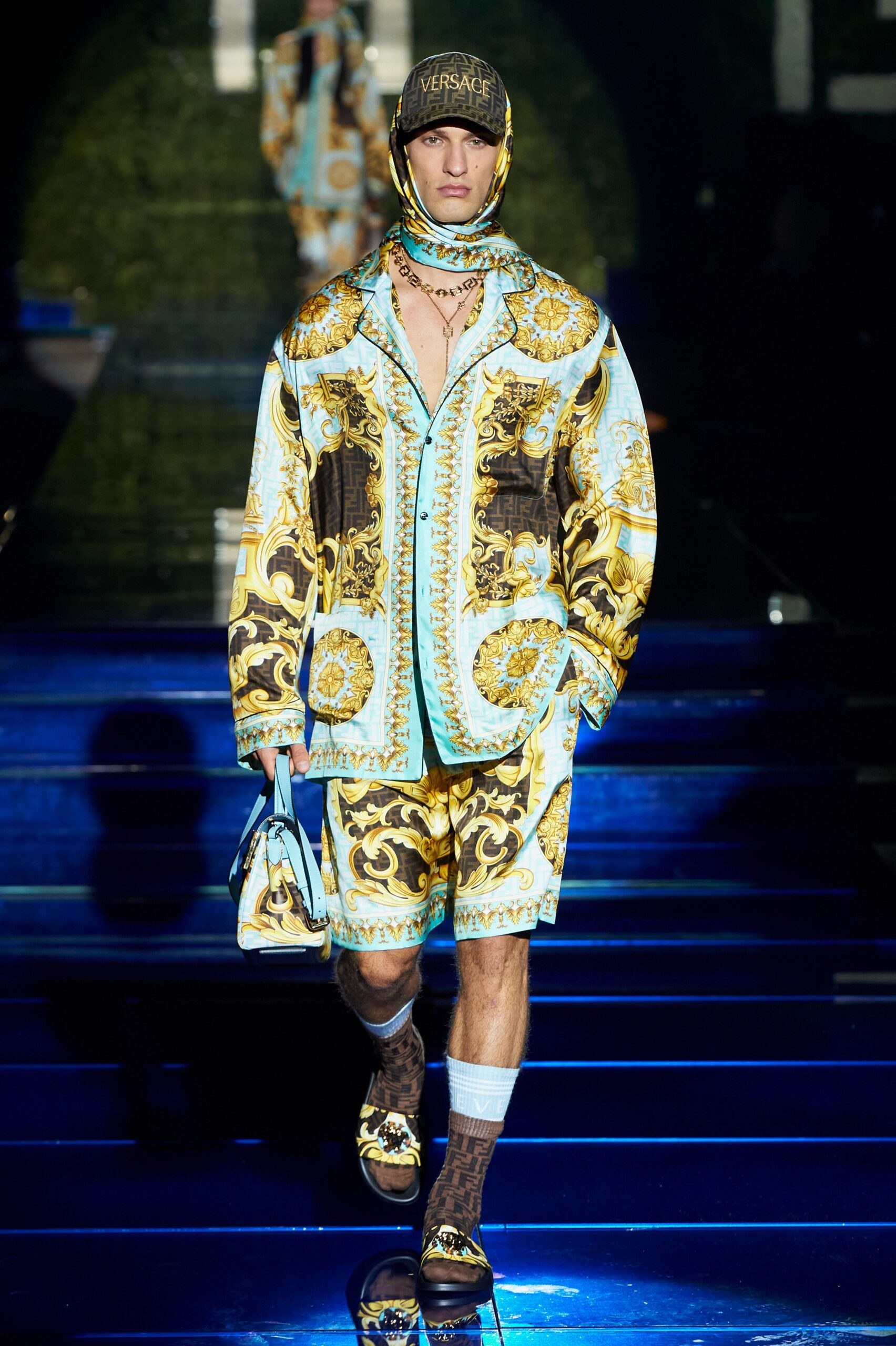 Fendi by Versace F/W 22 Look 12