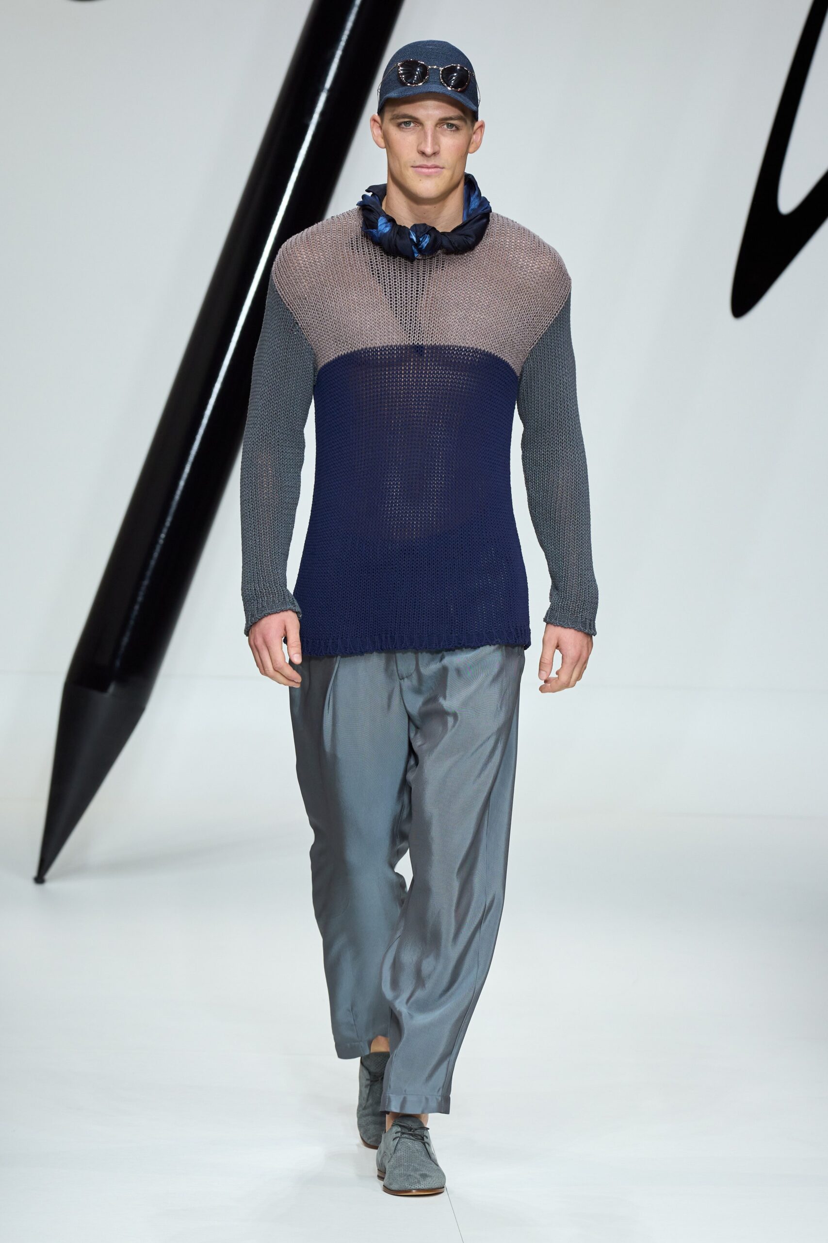 Giorgio Armani S/S 24 Menswear Look 36