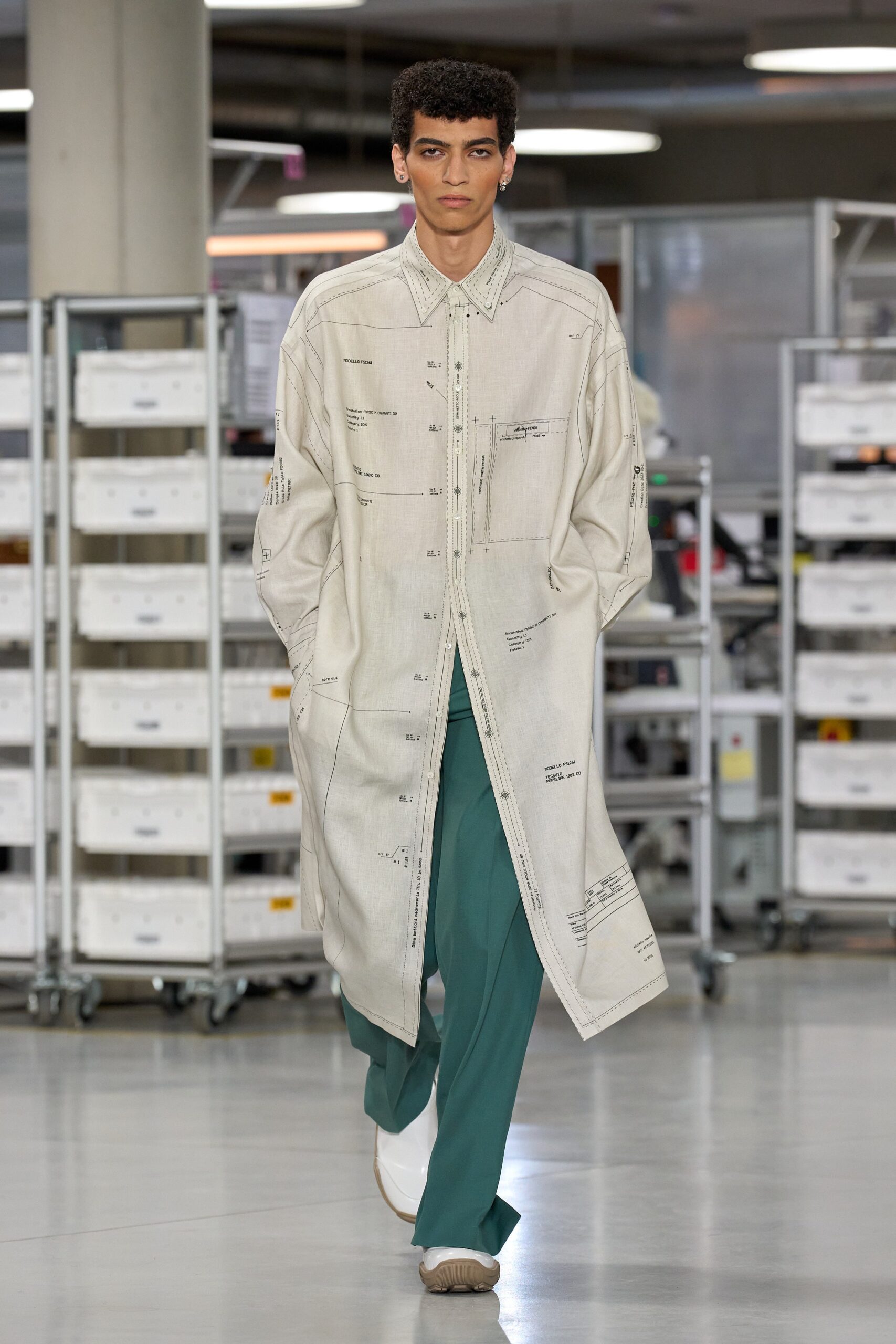 Fendi S/S 24 Menswear Look 37