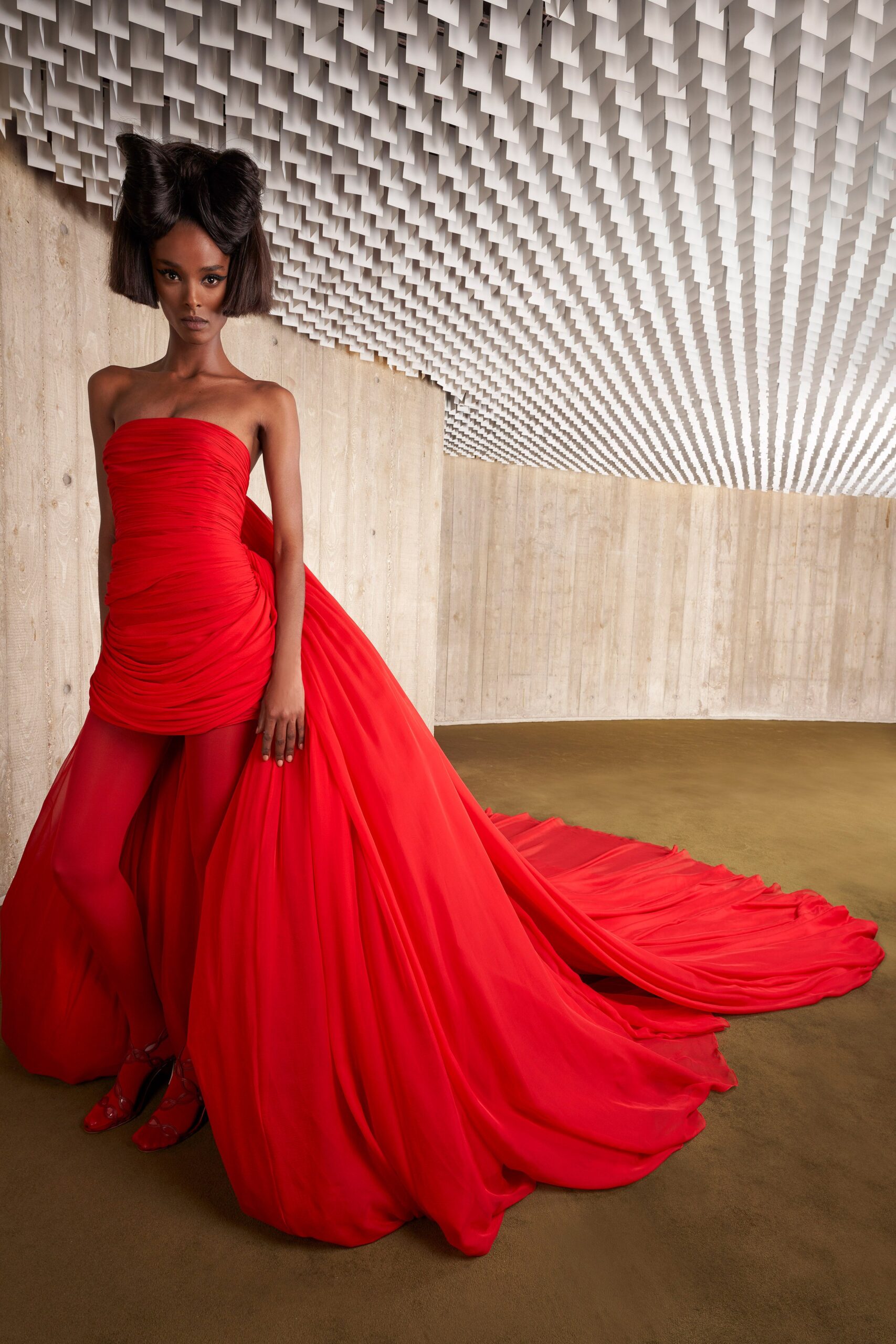 Giambattista Valli F/W 21 Couture Look 38