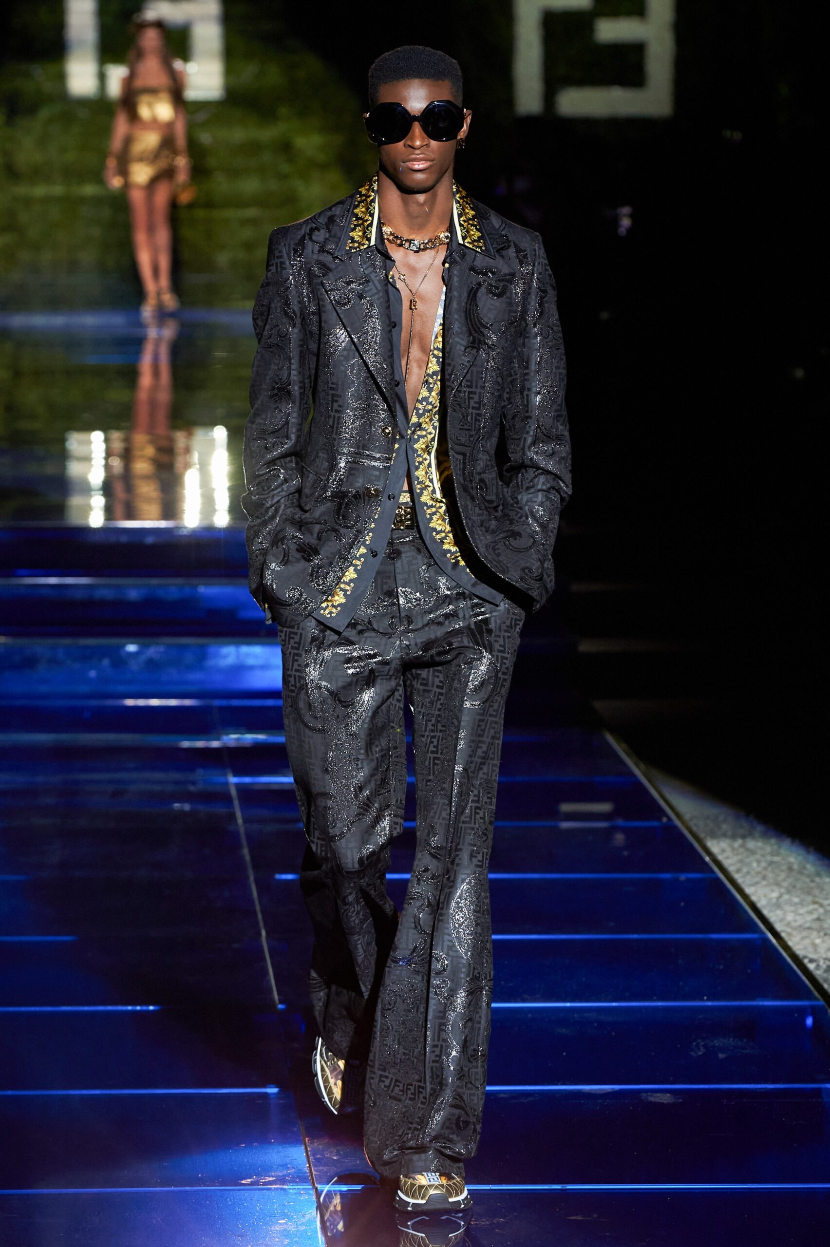 Fendi by Versace F/W 22 Look 16