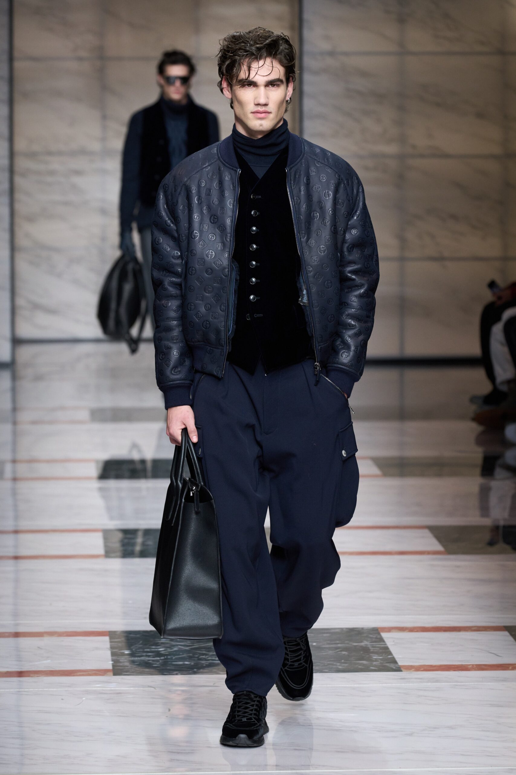 Giorgio Armani F/W 23 Menswear Look 43