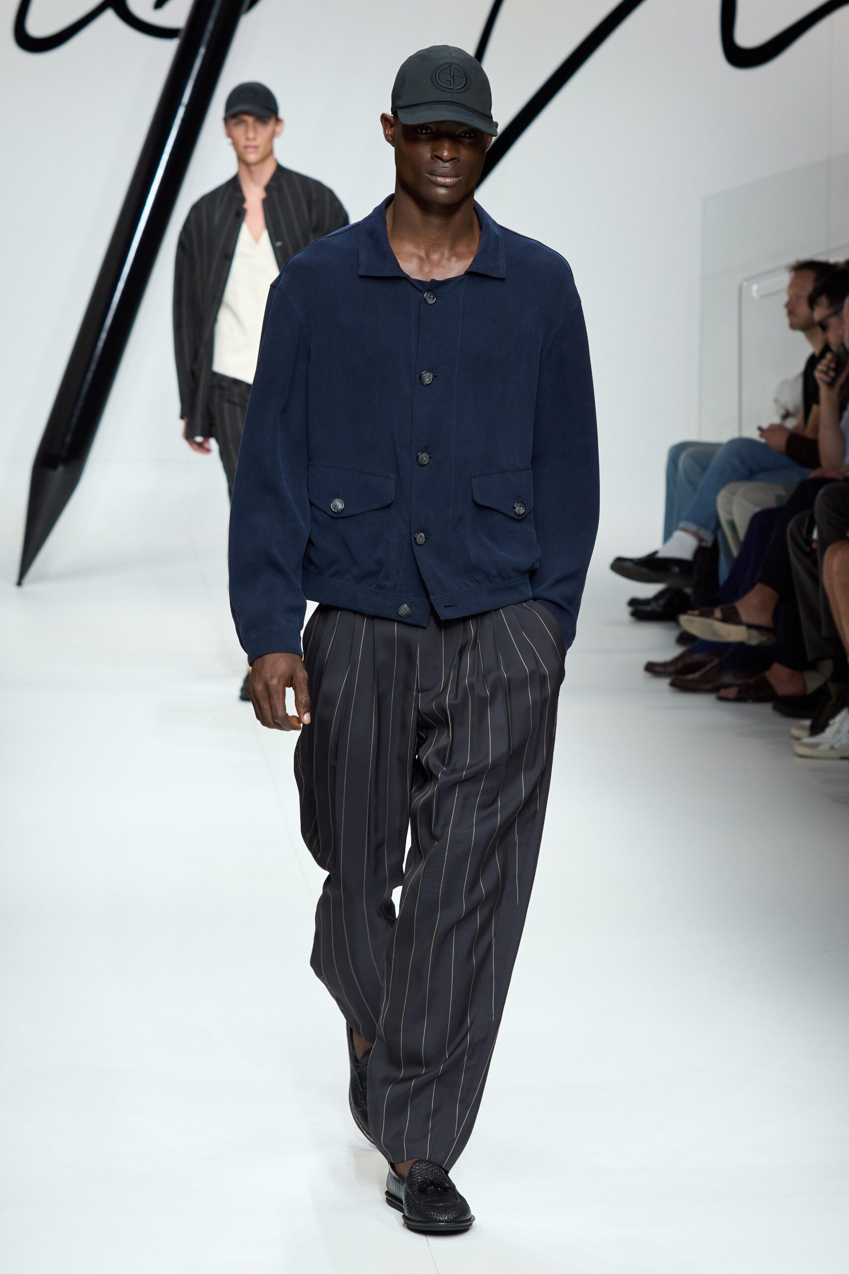 Giorgio Armani S/S 24 Menswear Look 43