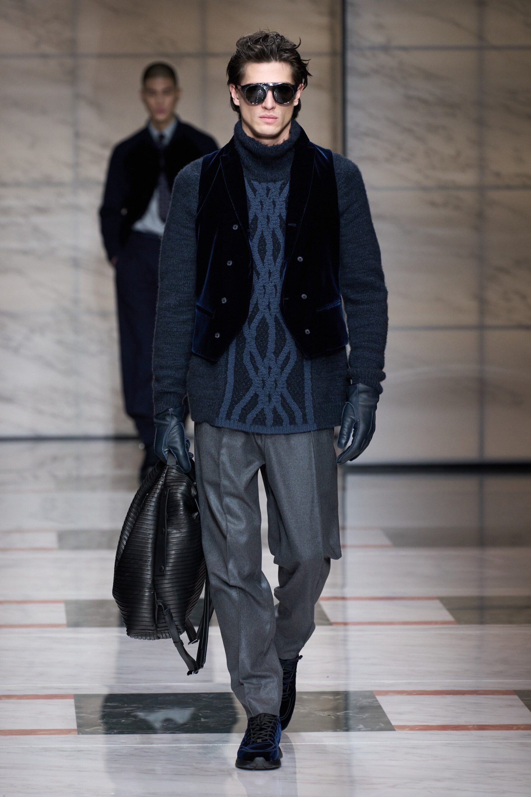 Giorgio Armani F/W 23 Menswear Look 44