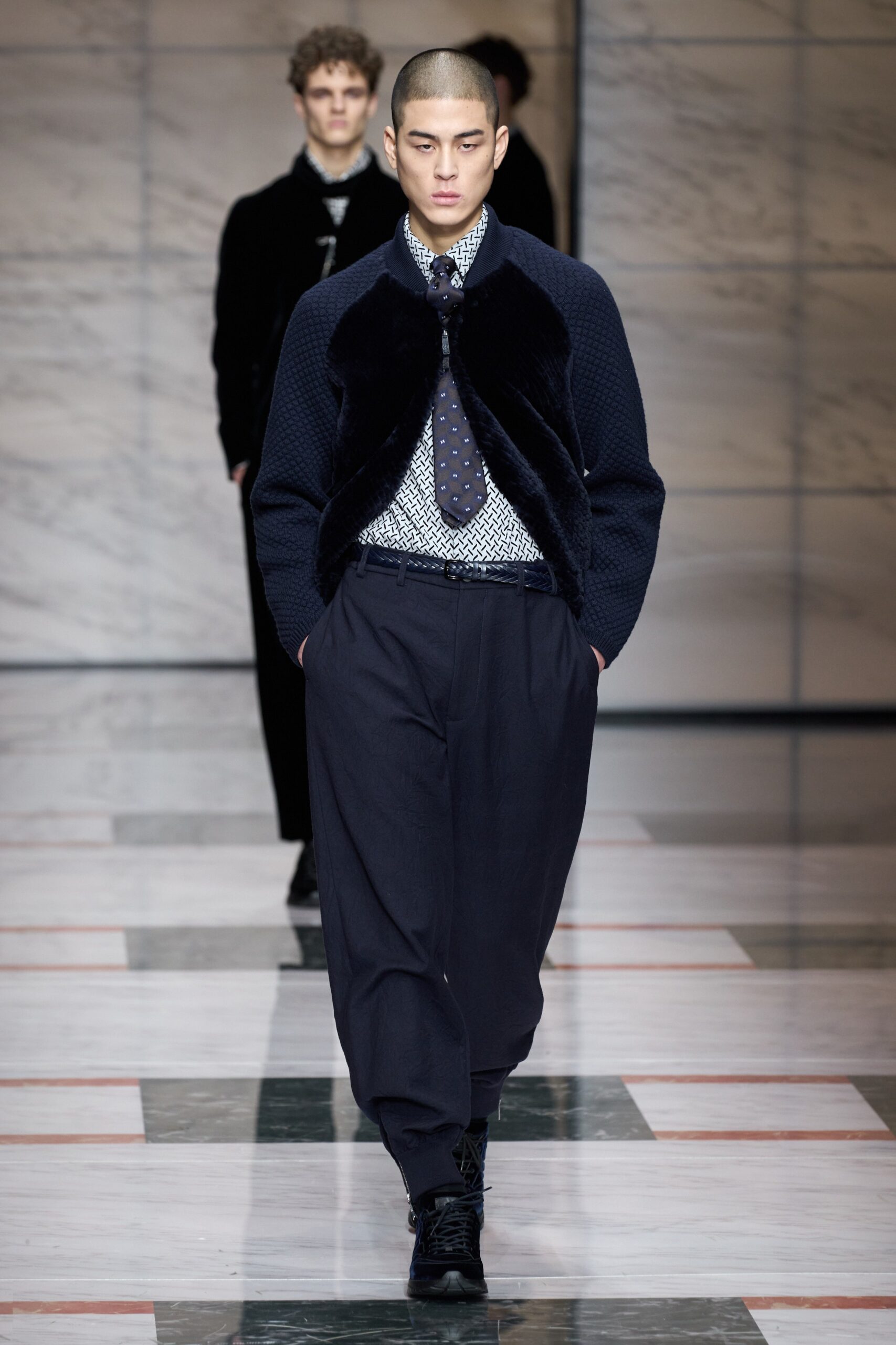 Giorgio Armani F/W 23 Menswear Look 45