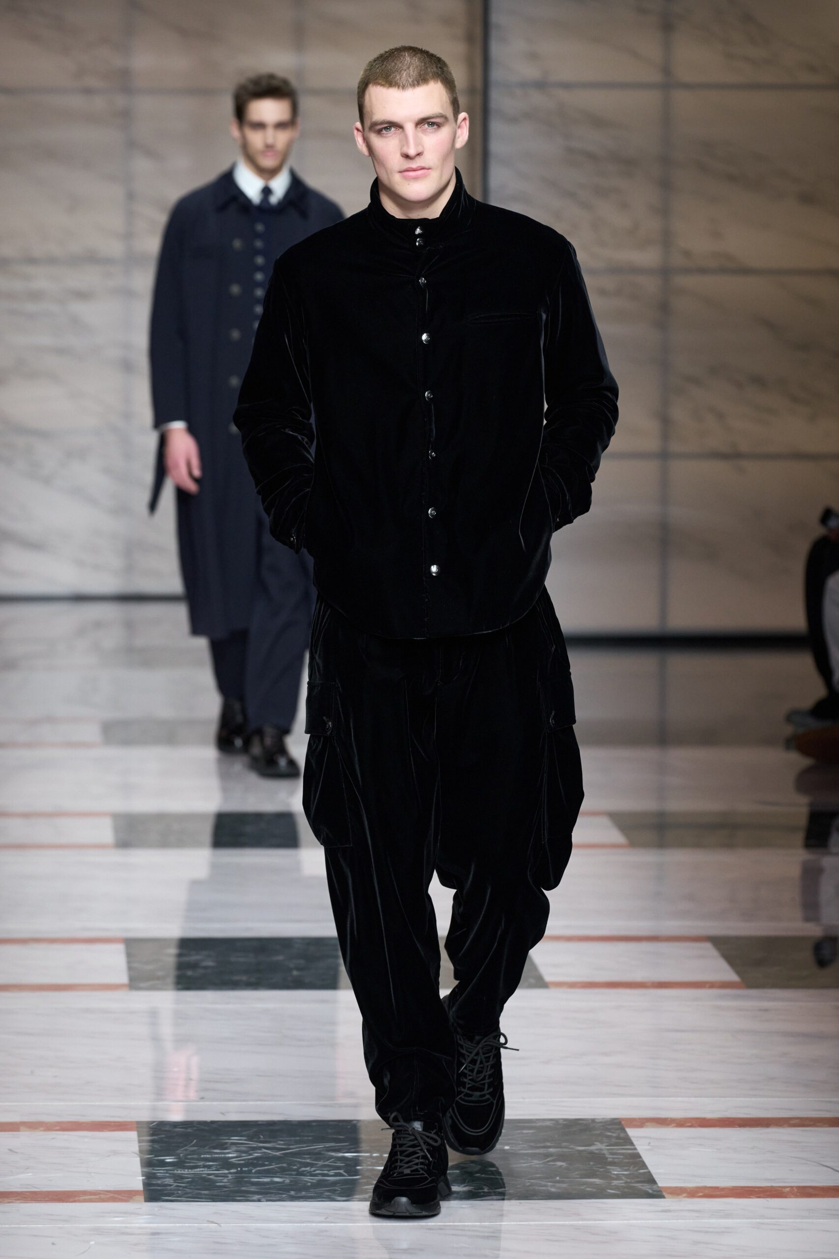 Giorgio Armani F/W 23 Menswear Look 48