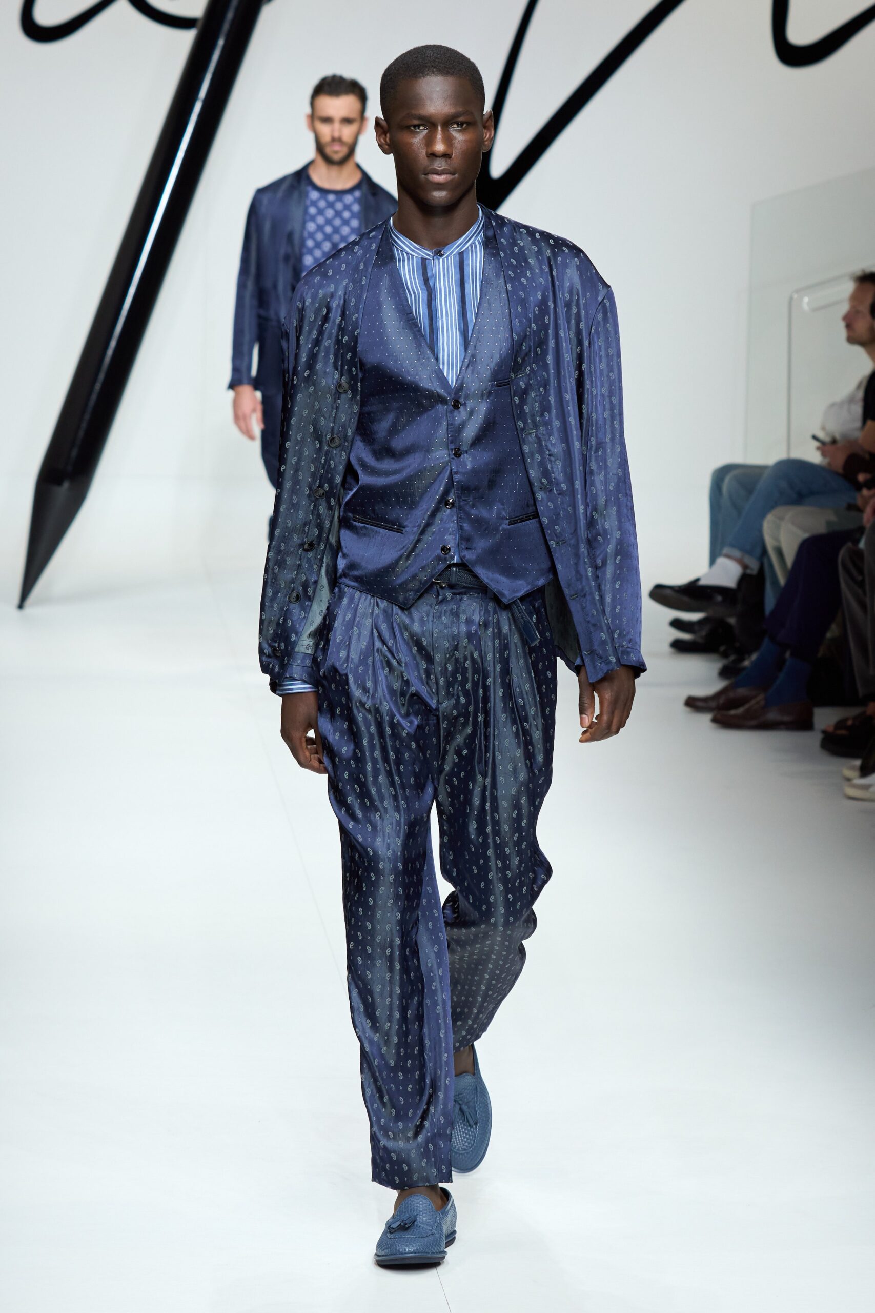 Giorgio Armani S/S 24 Menswear Look 48