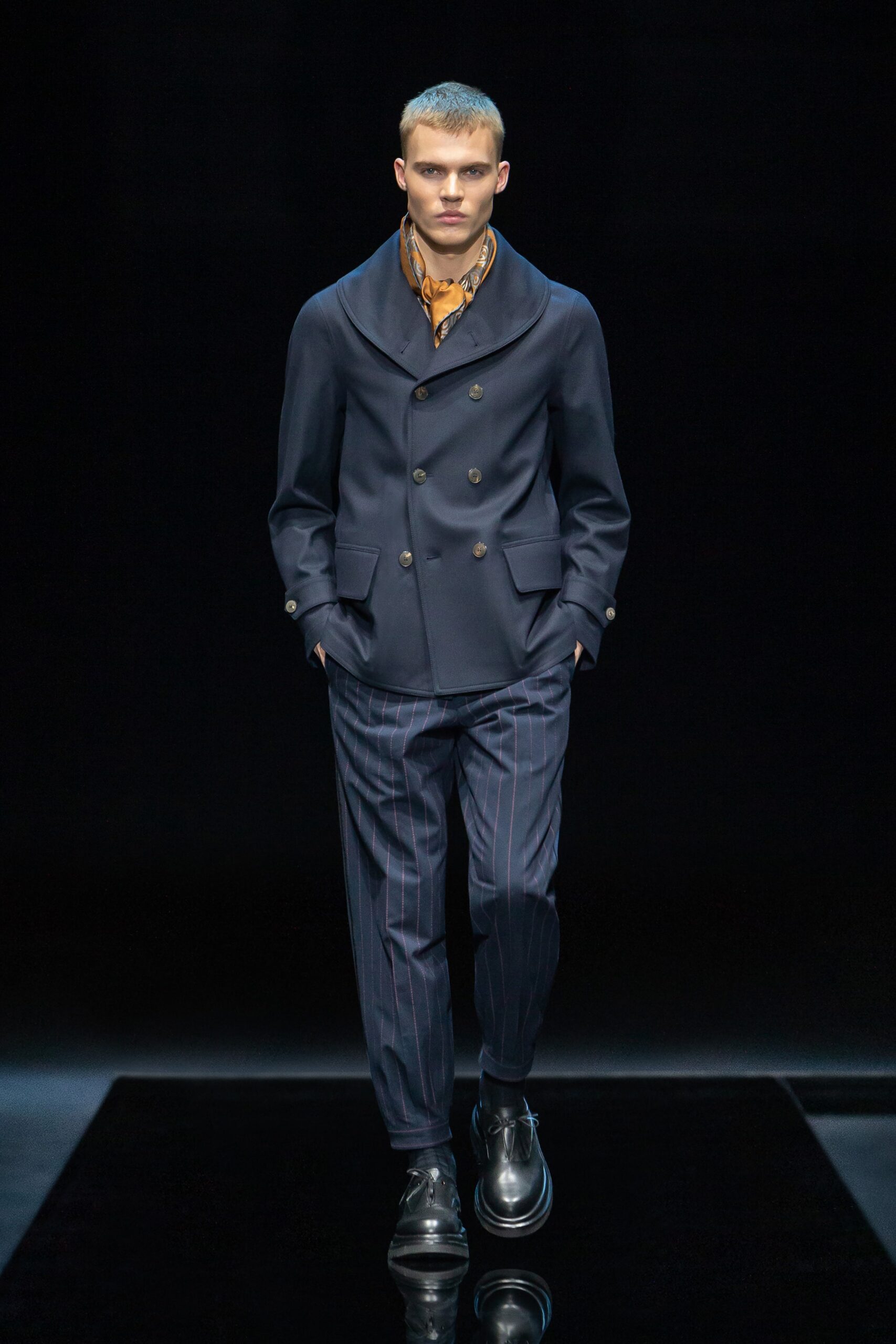 Giorgio Armani F/W 21 Menswear Look 49