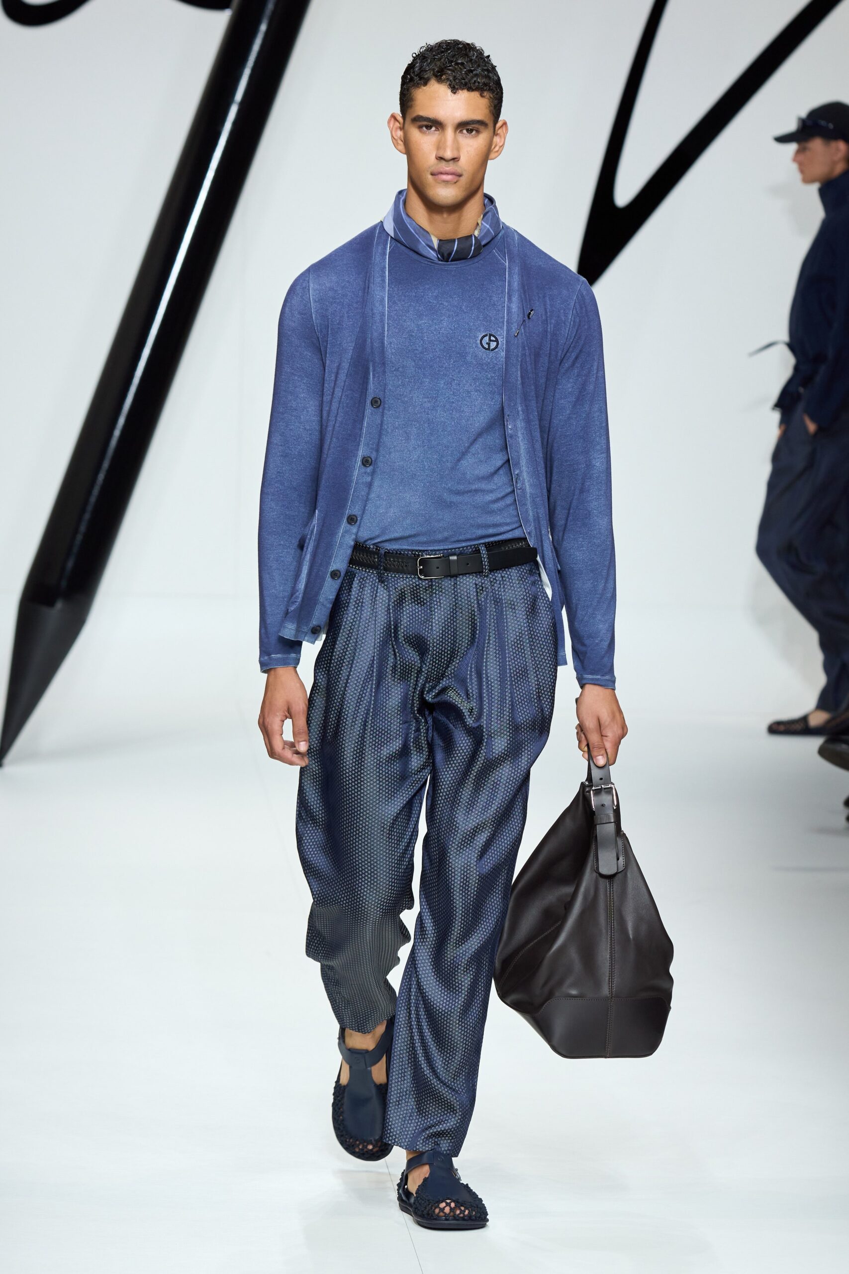 Giorgio Armani S/S 24 Menswear Look 50