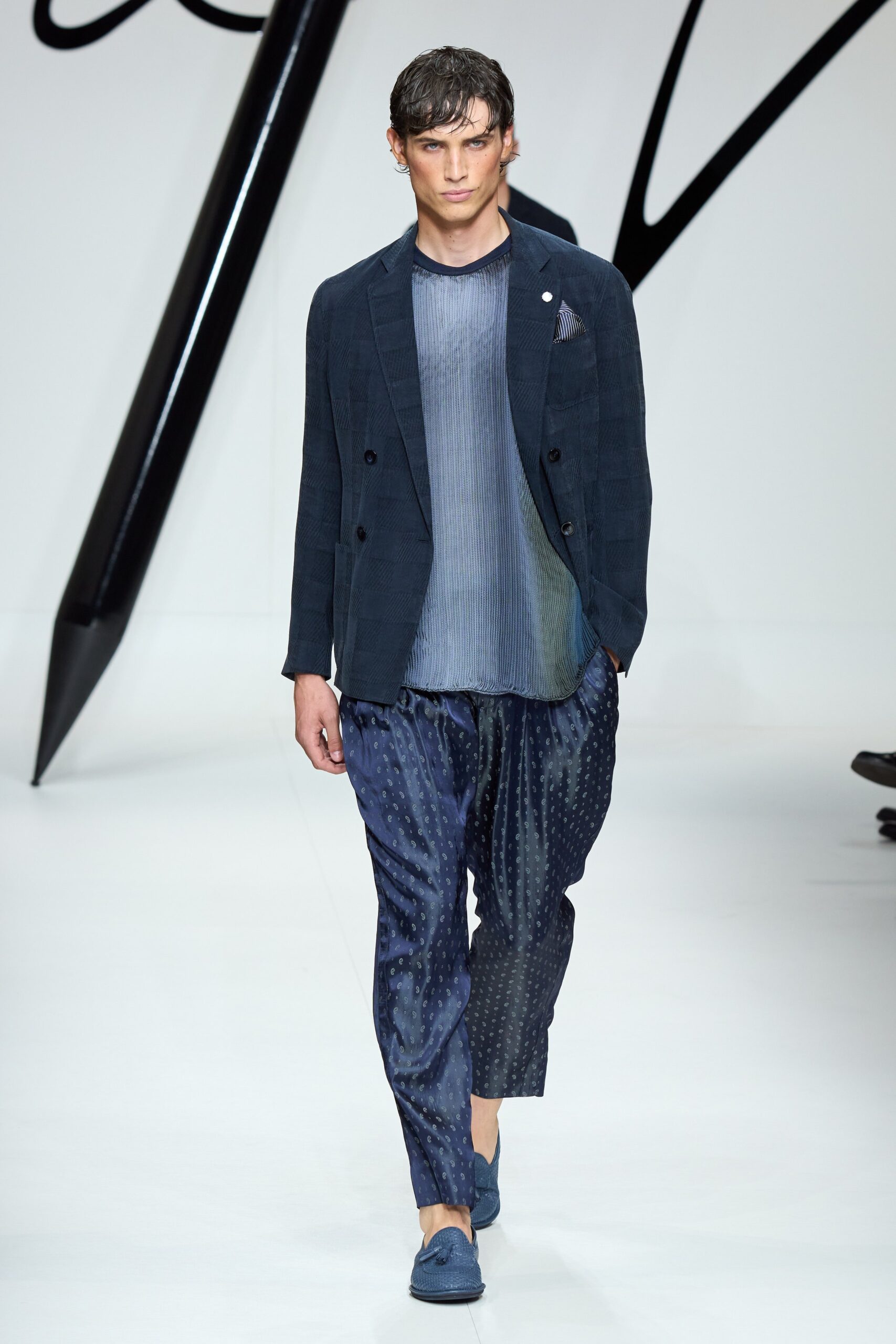 Giorgio Armani S/S 24 Menswear Look 52