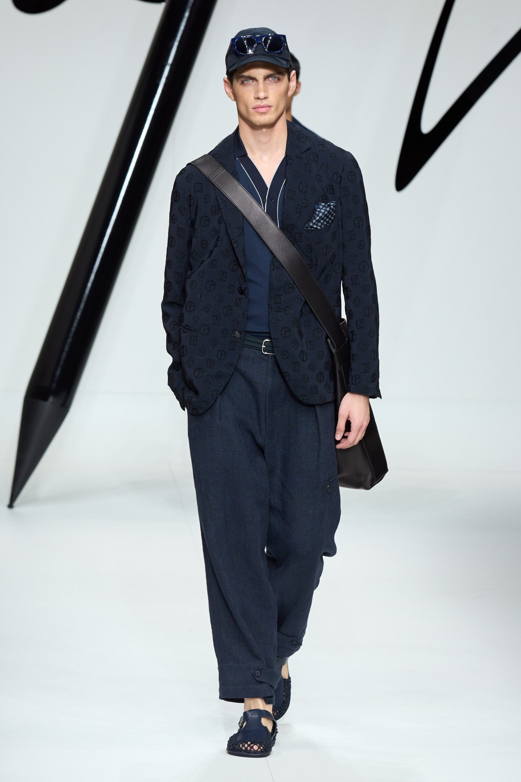 Giorgio Armani S/S 24 Menswear Look 53