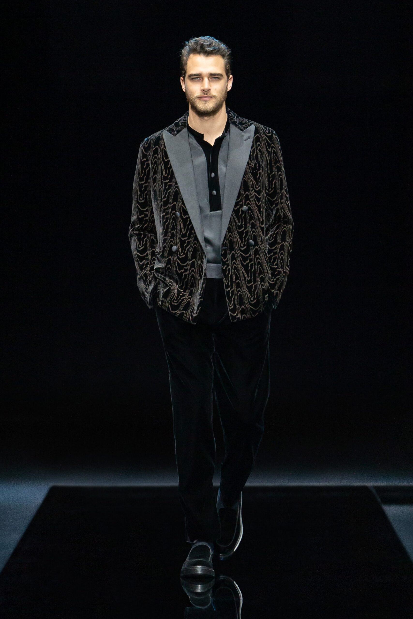 Giorgio Armani F/W 21 Menswear Look 55