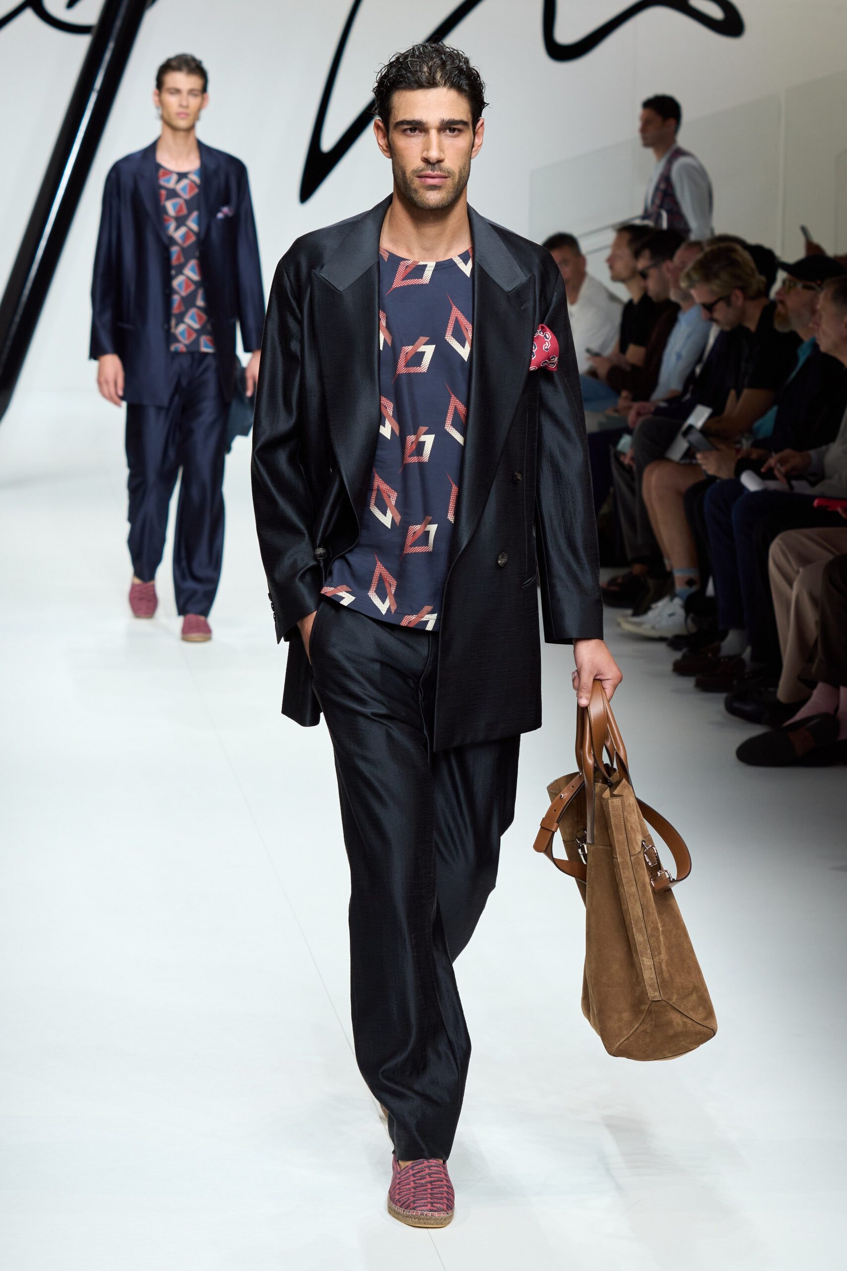 Giorgio Armani S/S 24 Menswear Look 55