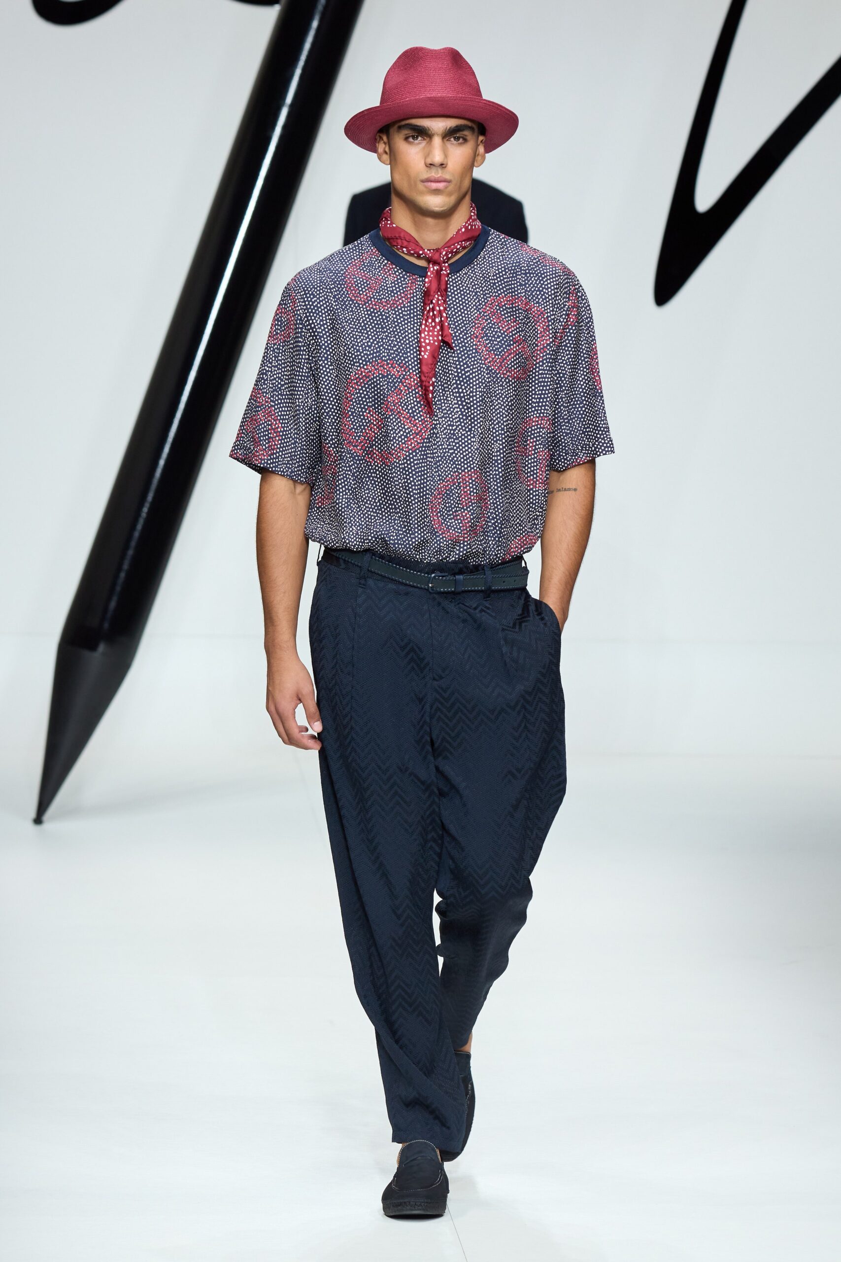 Giorgio Armani S/S 24 Menswear Look 61