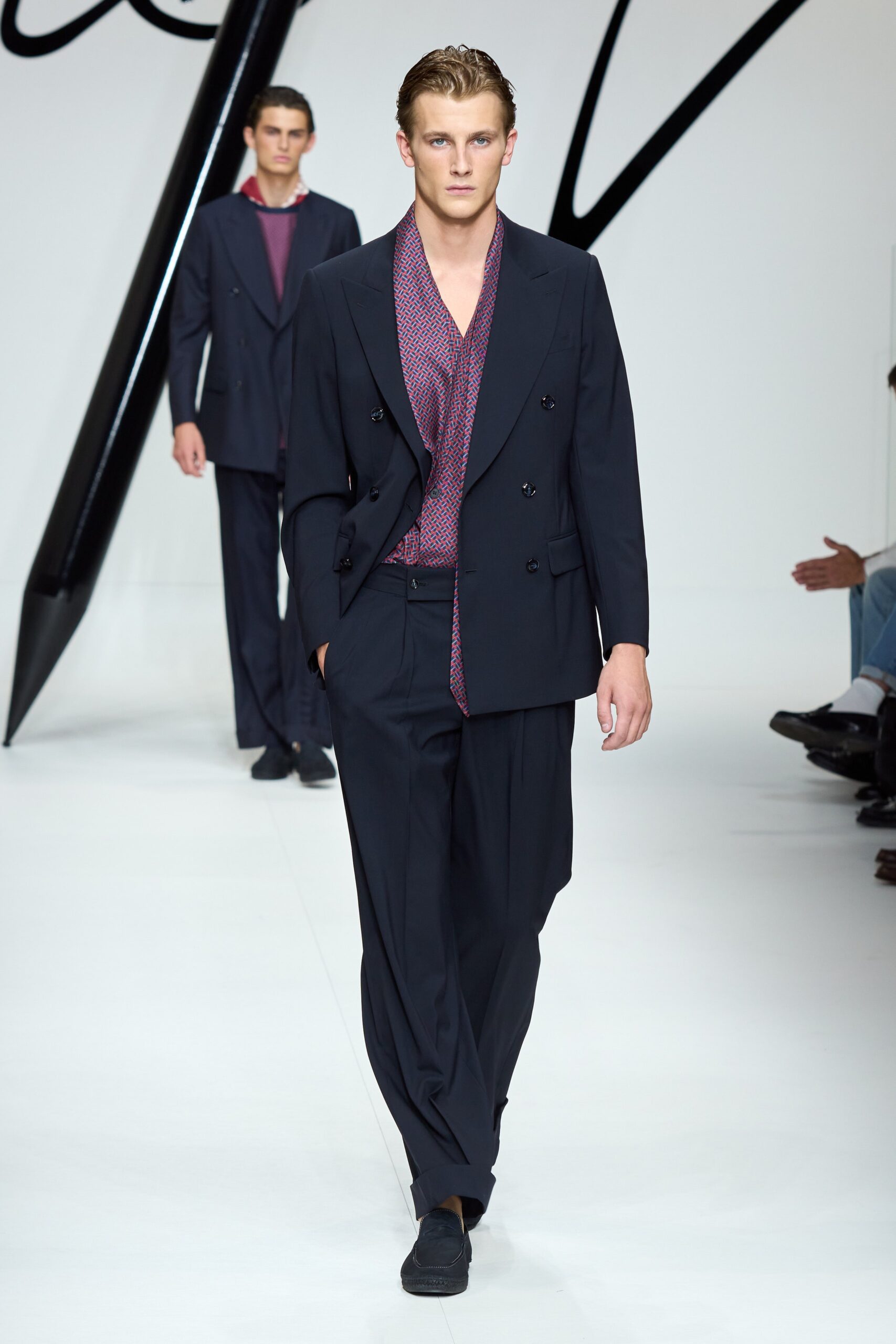 Giorgio Armani S/S 24 Menswear Look 62