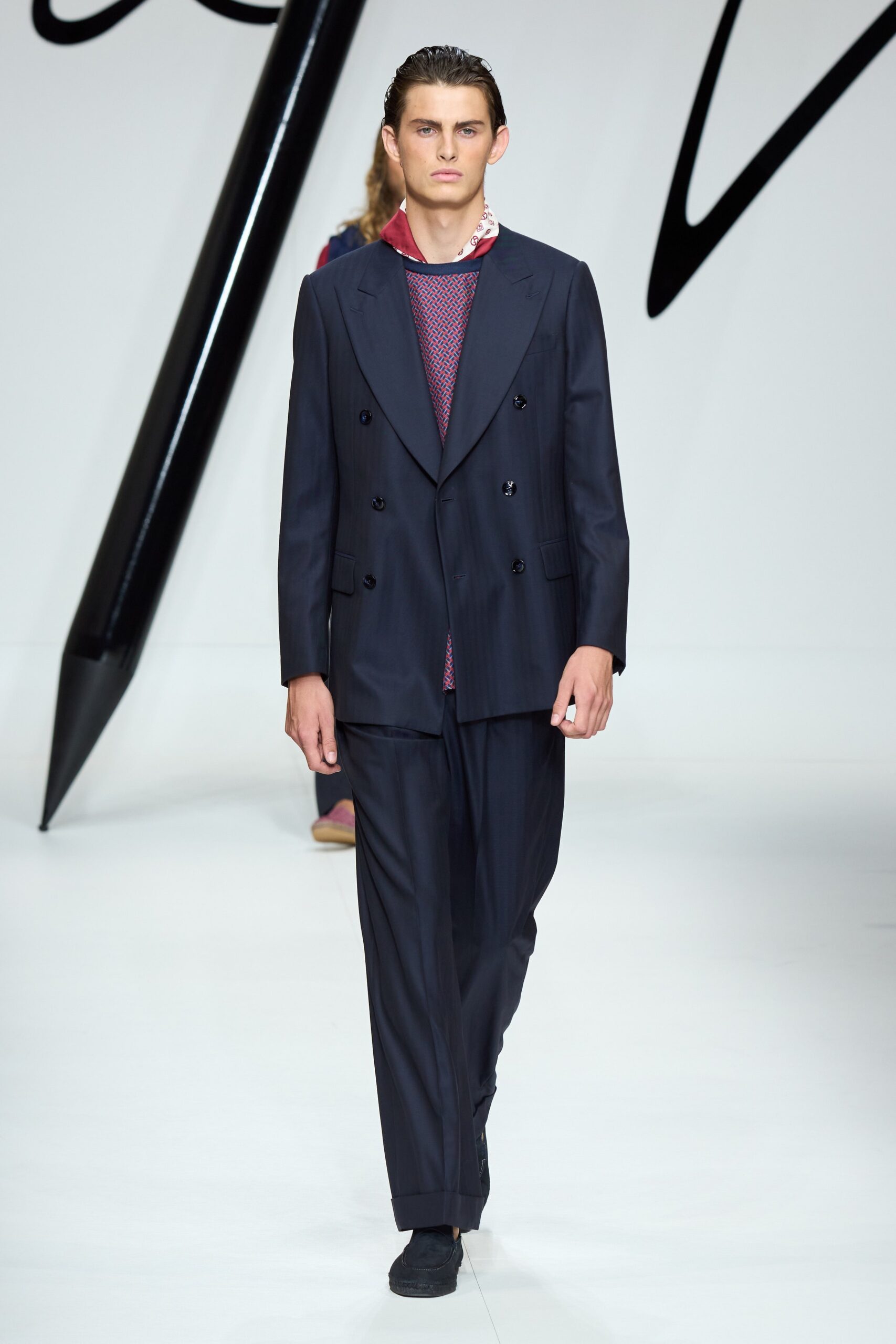 Giorgio Armani S/S 24 Menswear Look 63