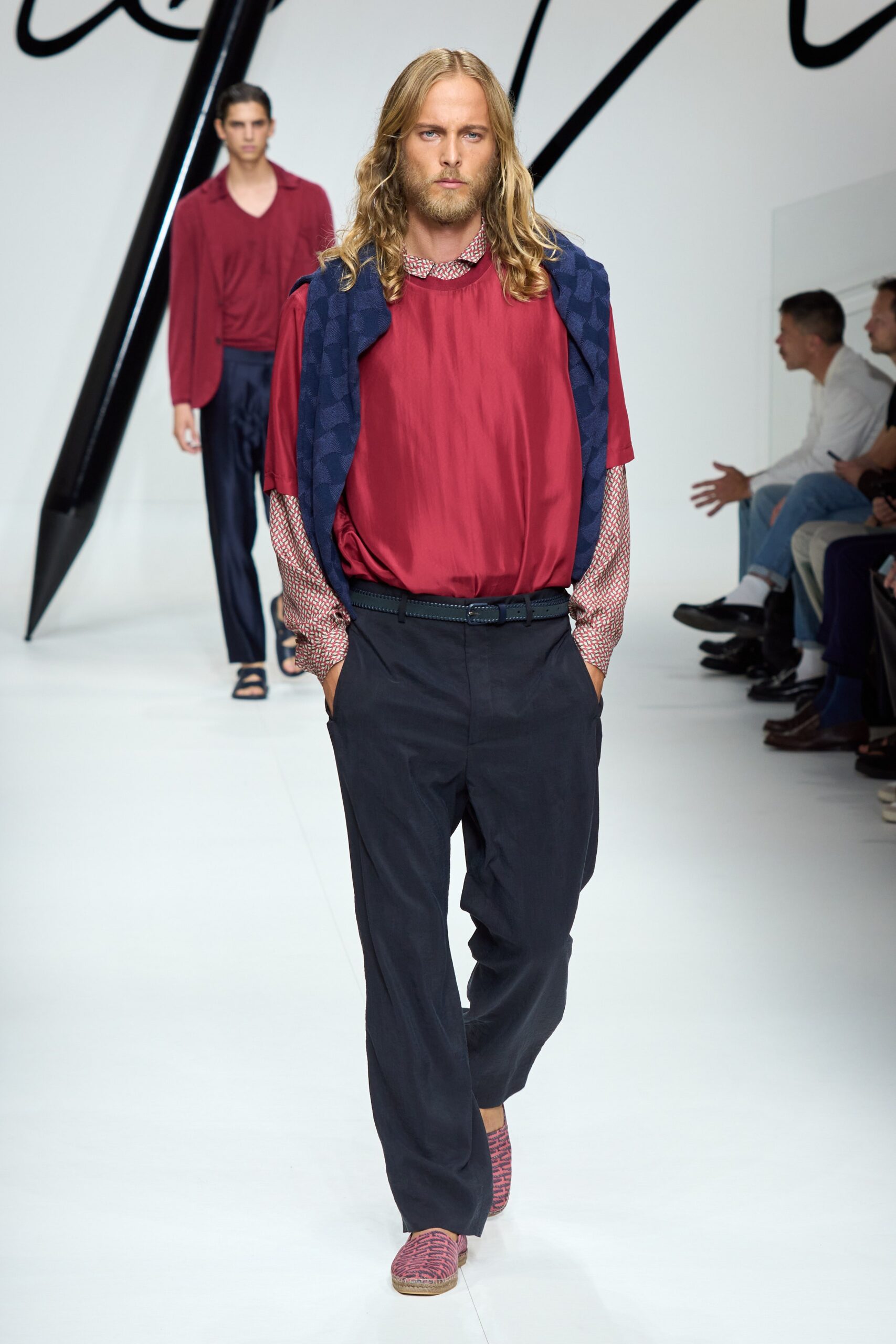 Giorgio Armani S/S 24 Menswear Look 64