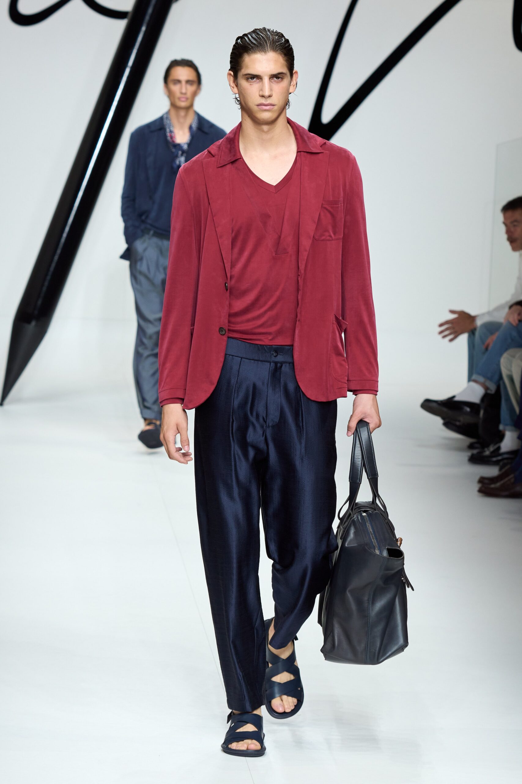 Giorgio Armani S/S 24 Menswear Look 65
