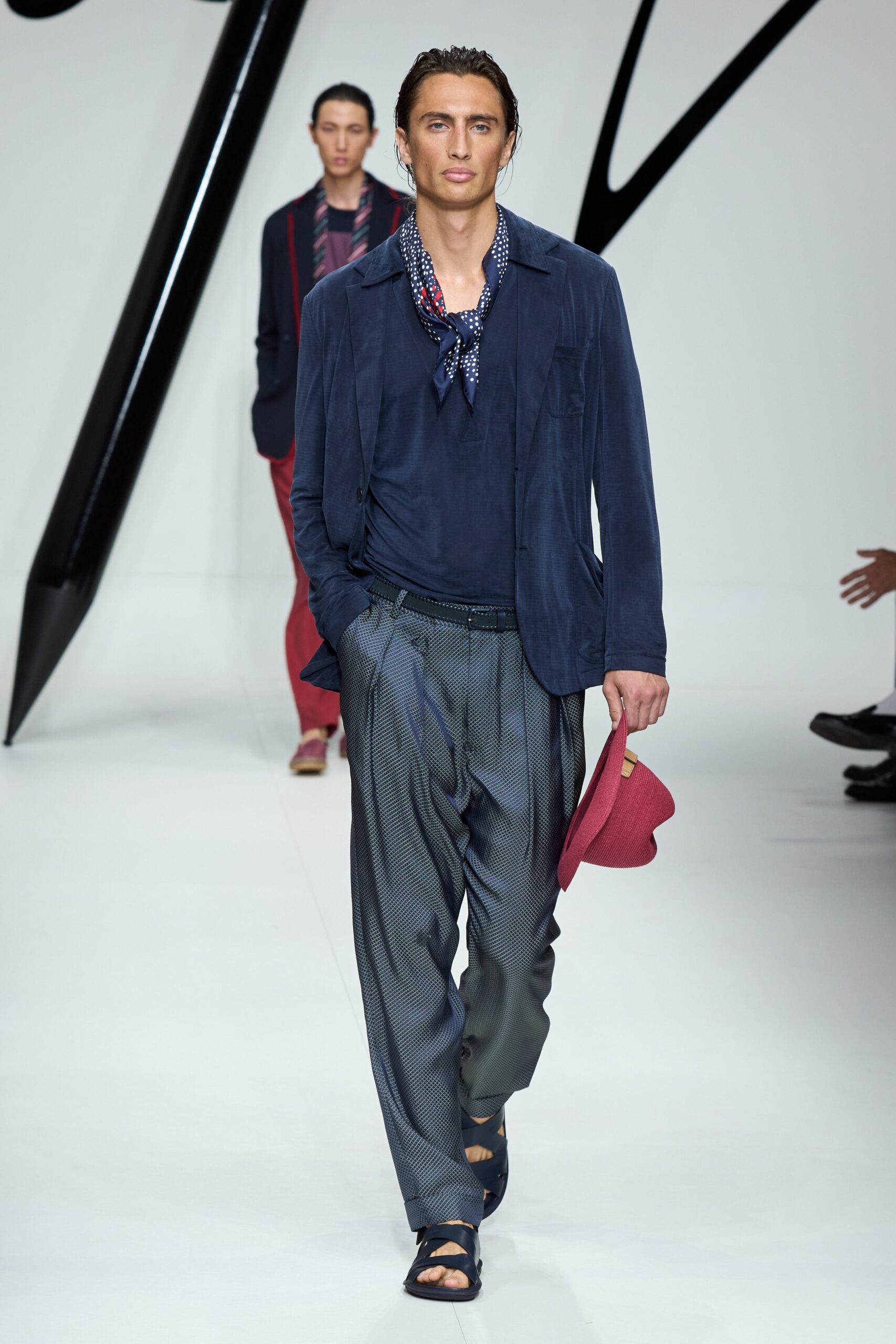 Giorgio Armani S/S 24 Menswear Look 66