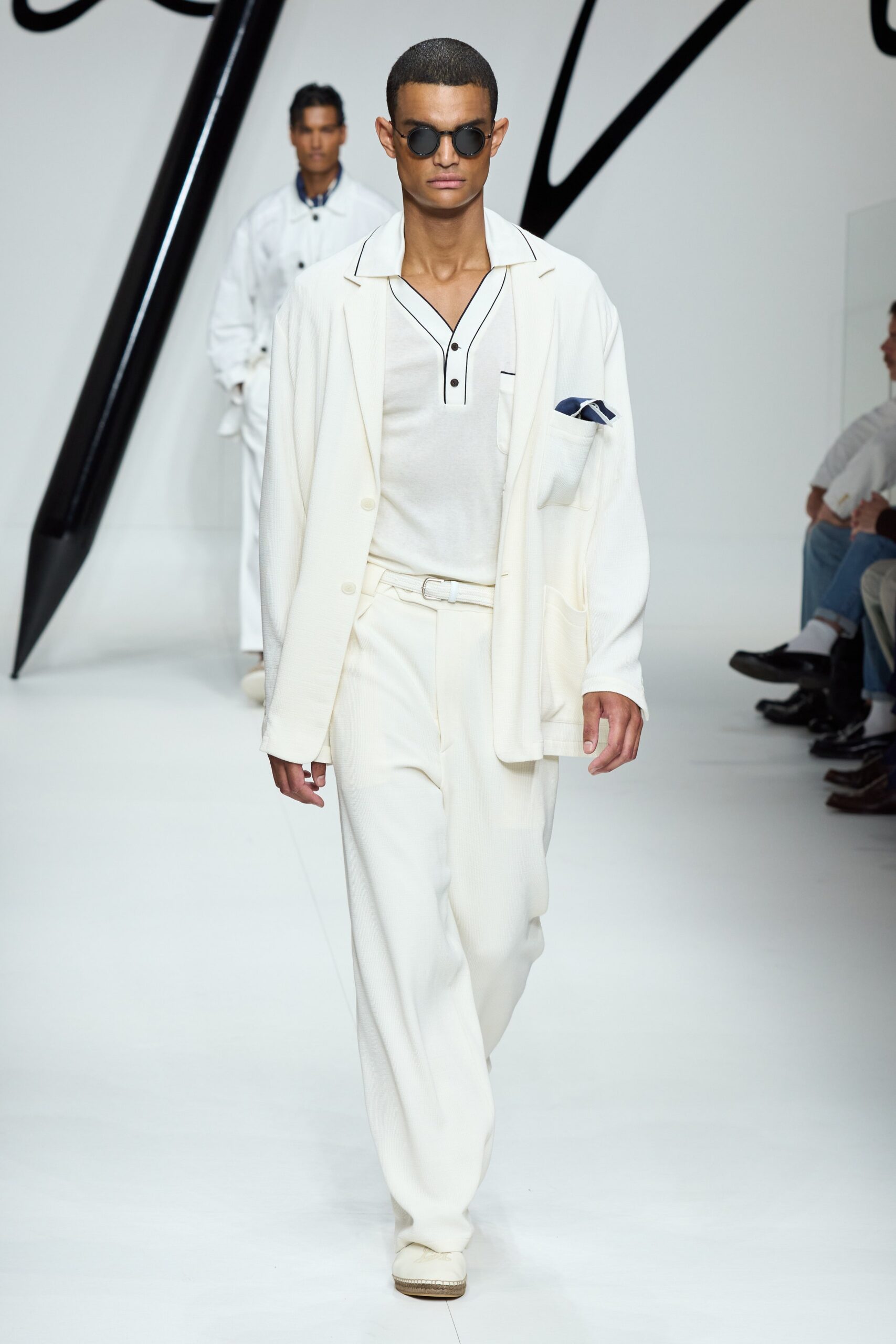 Giorgio Armani S/S 24 Menswear Look 73