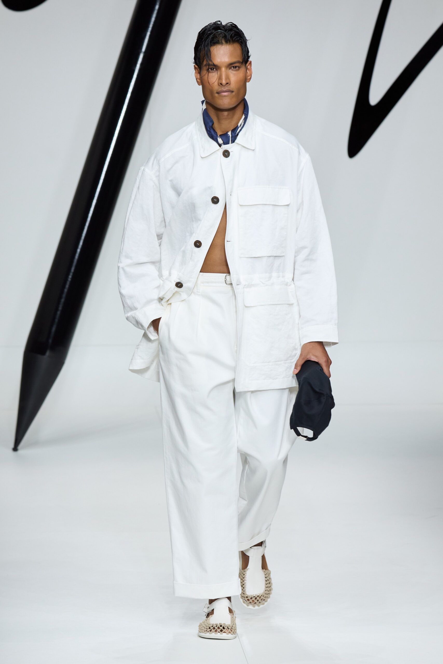 Giorgio Armani S/S 24 Menswear Look 74