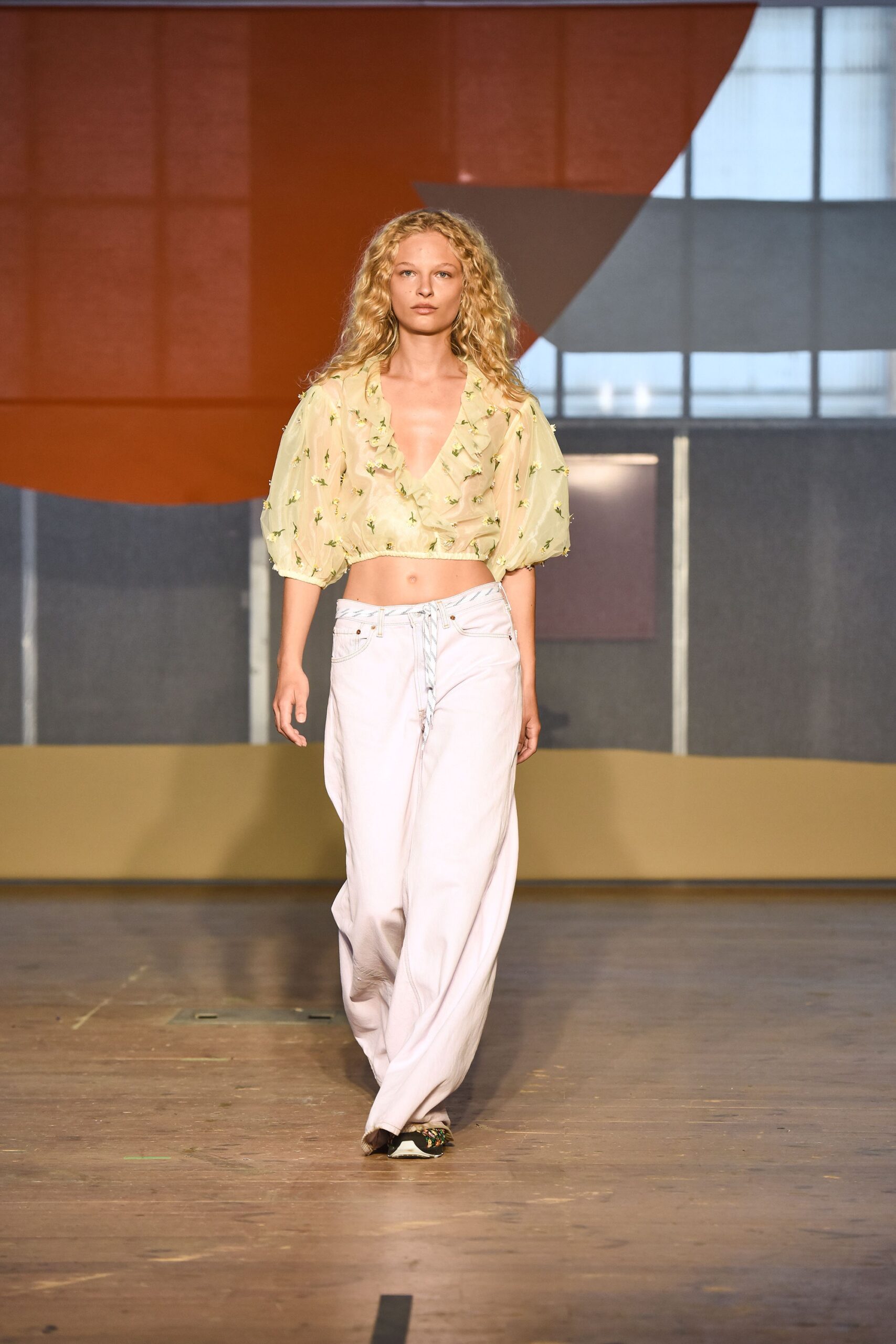Ganni Copenhagen S/S 18 Look 1