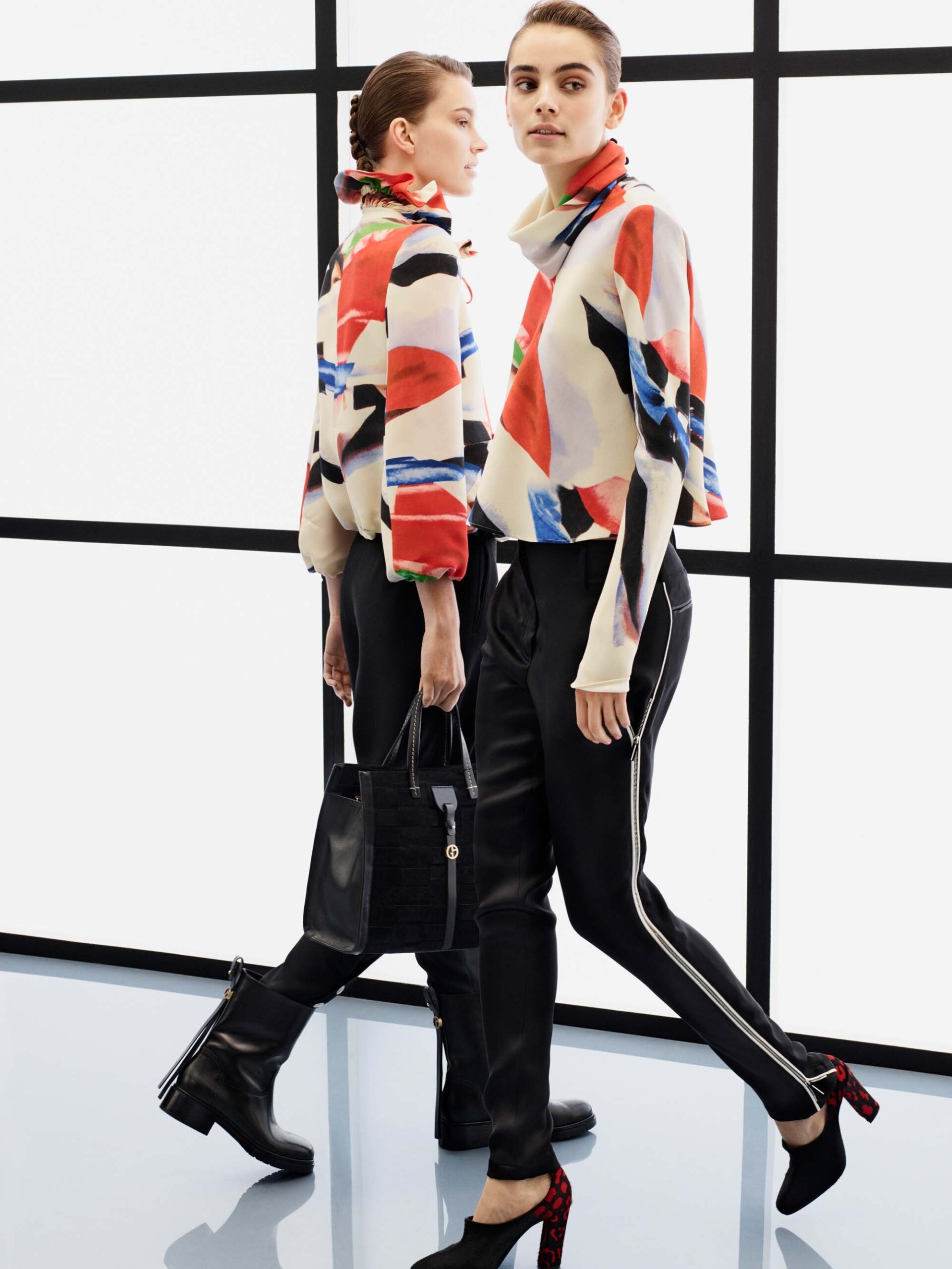 Giorgio Armani F/W 17 Look 1