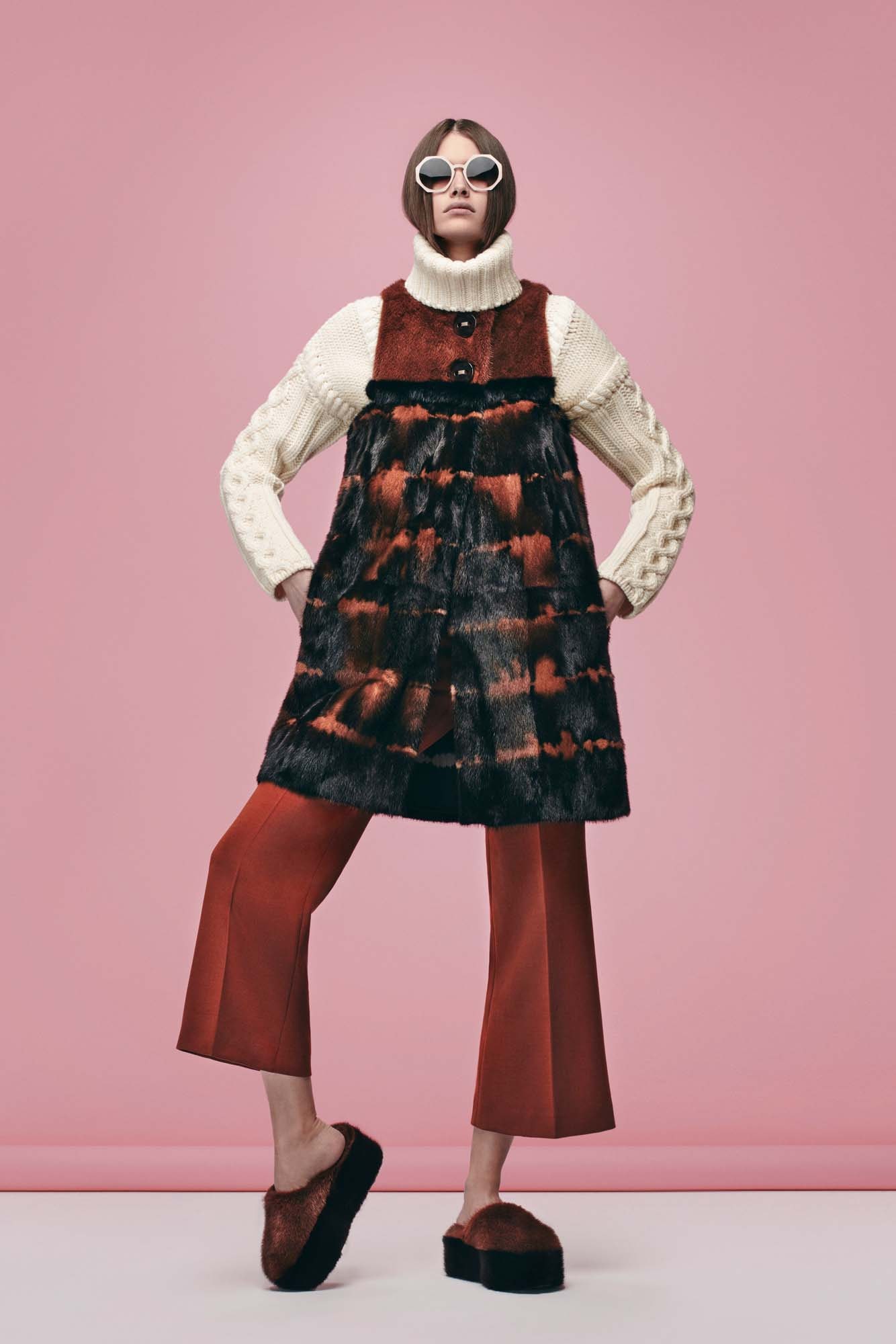 Fendi F/W 16 Look 3
