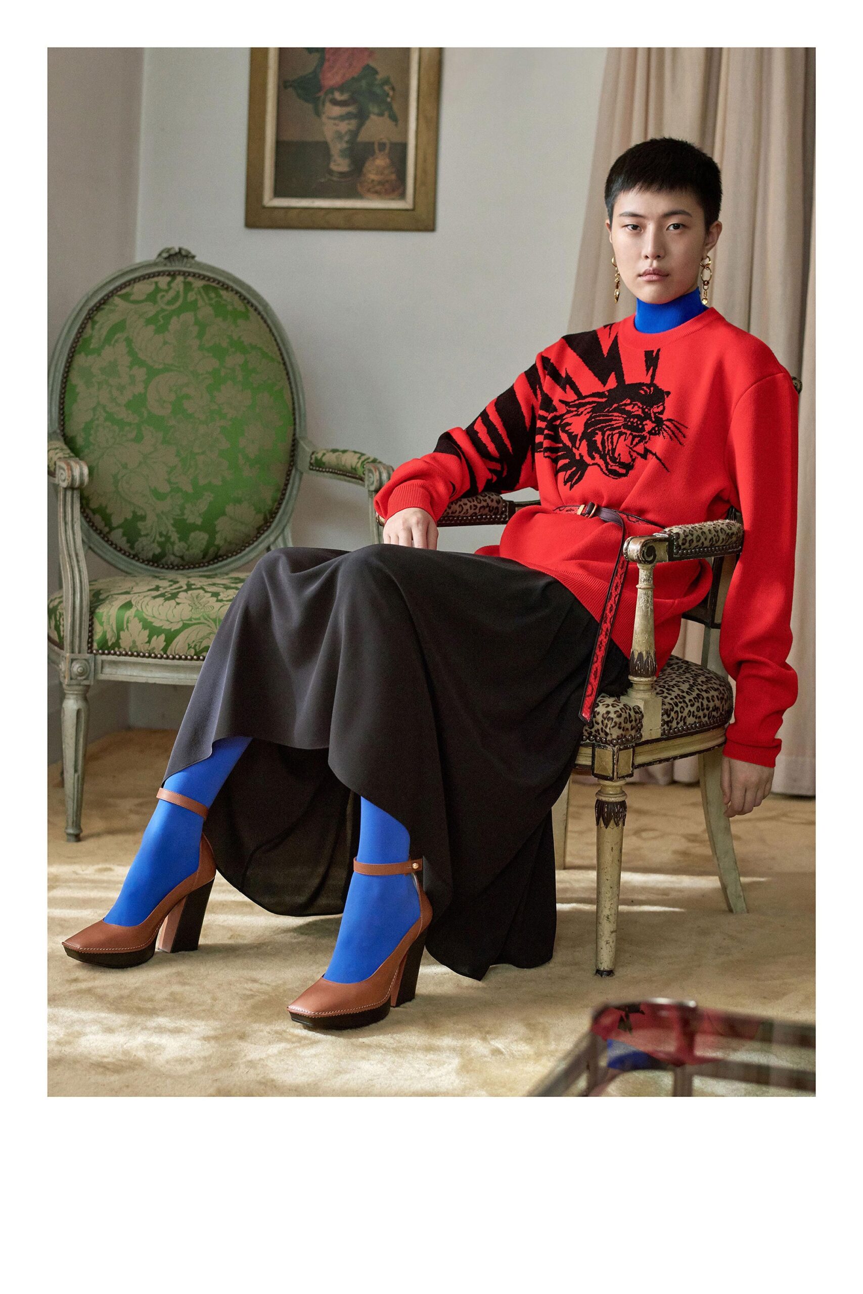 Givenchy F/W 18 Look 3