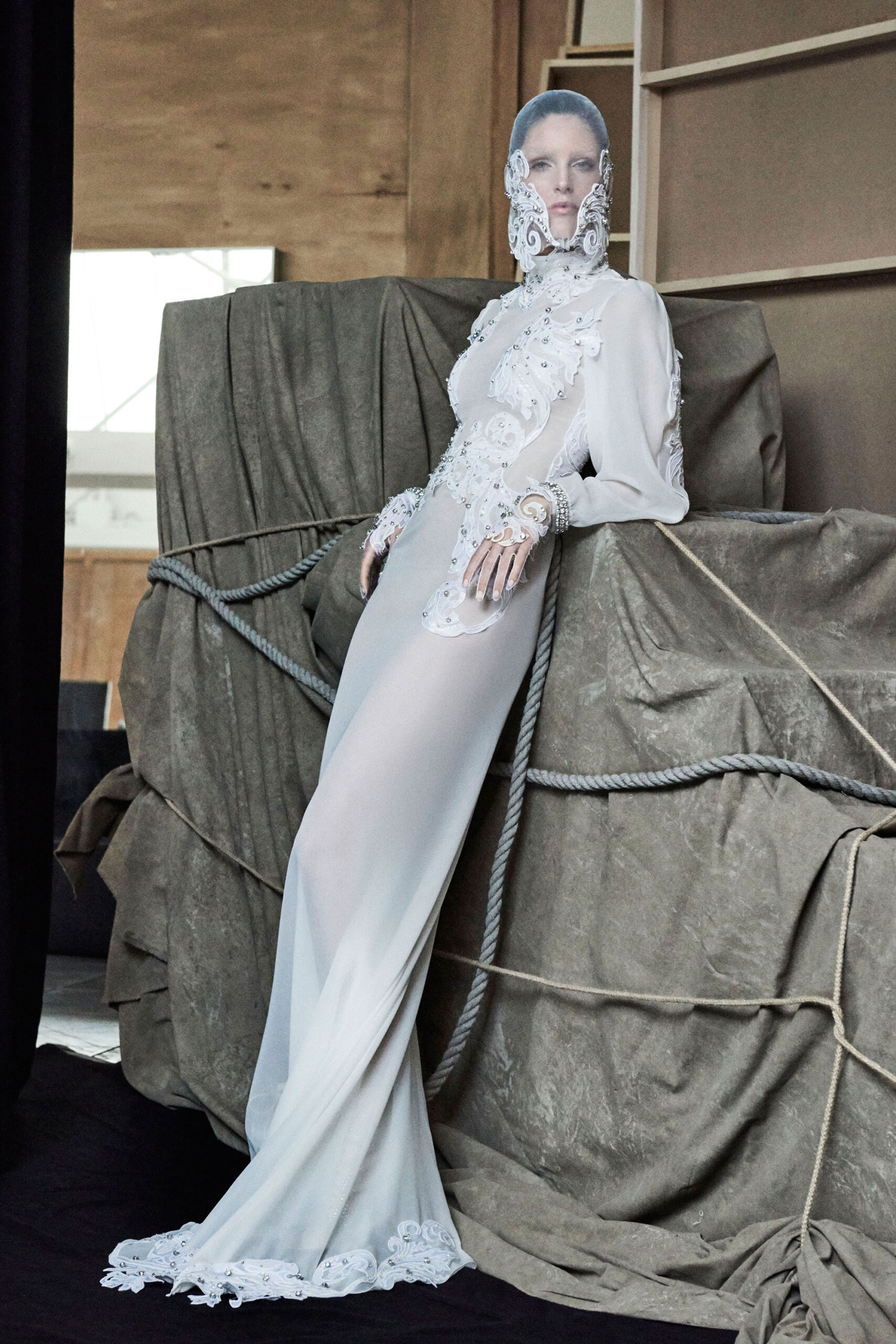 Francesco Scognamiglio F/W 17 Couture Look 9