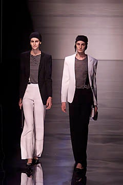 Giorgio Armani S/S 01 Look 1