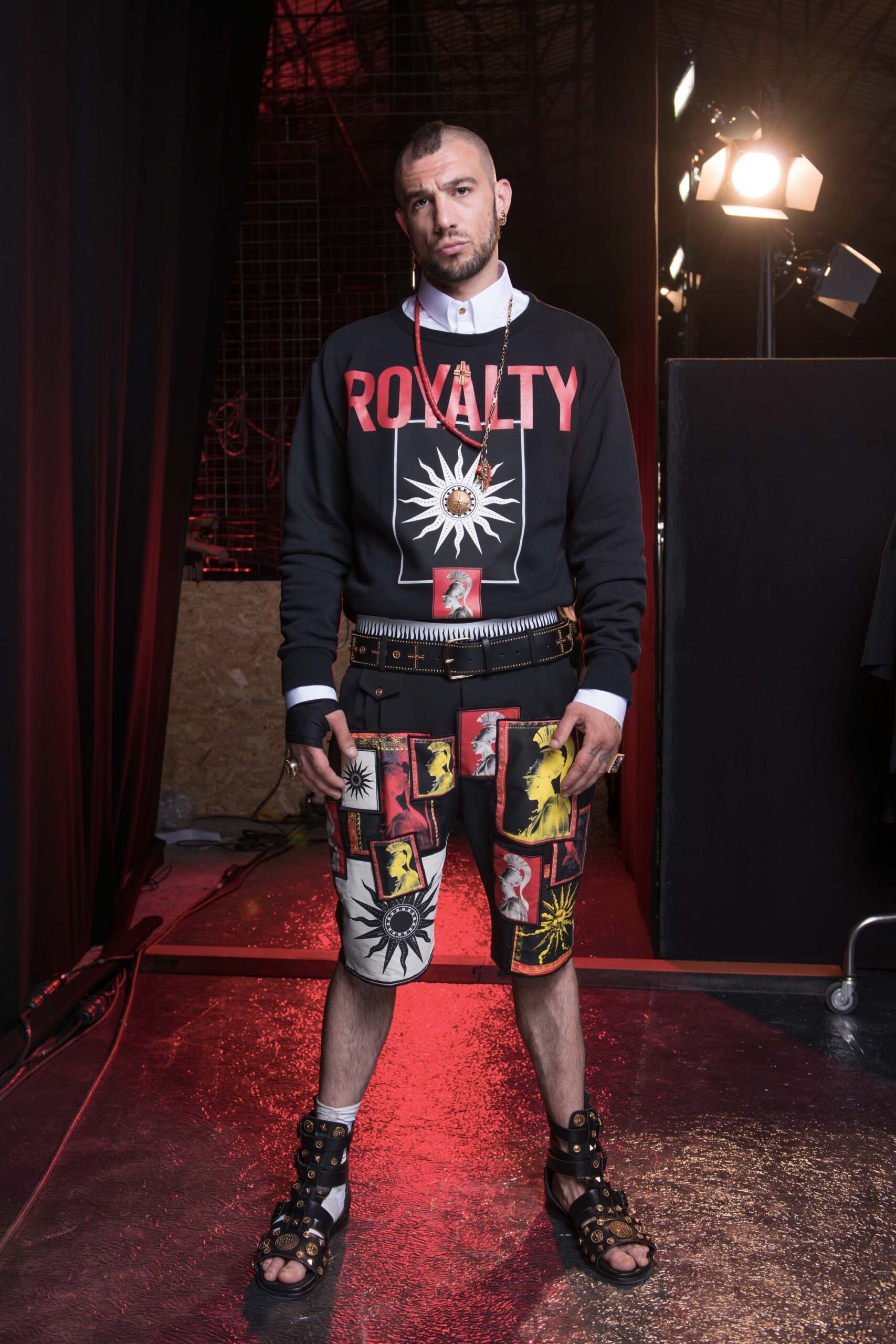 Fausto Puglisi S/S 17 Menswear Look 12