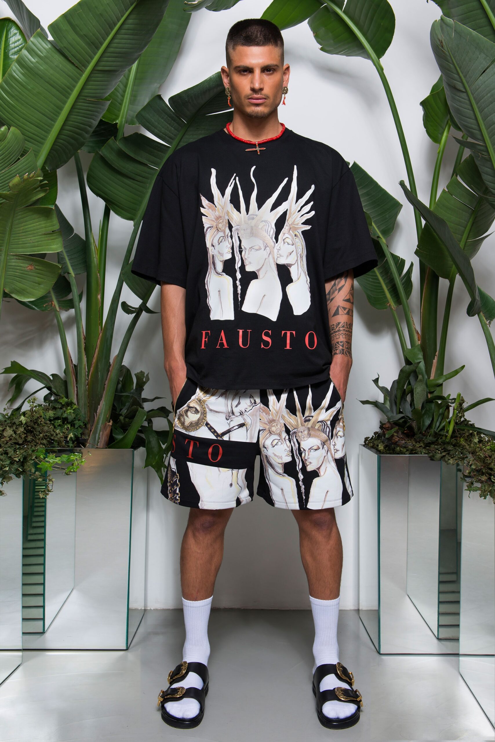 Fausto Puglisi S/S 18 Menswear Look 22