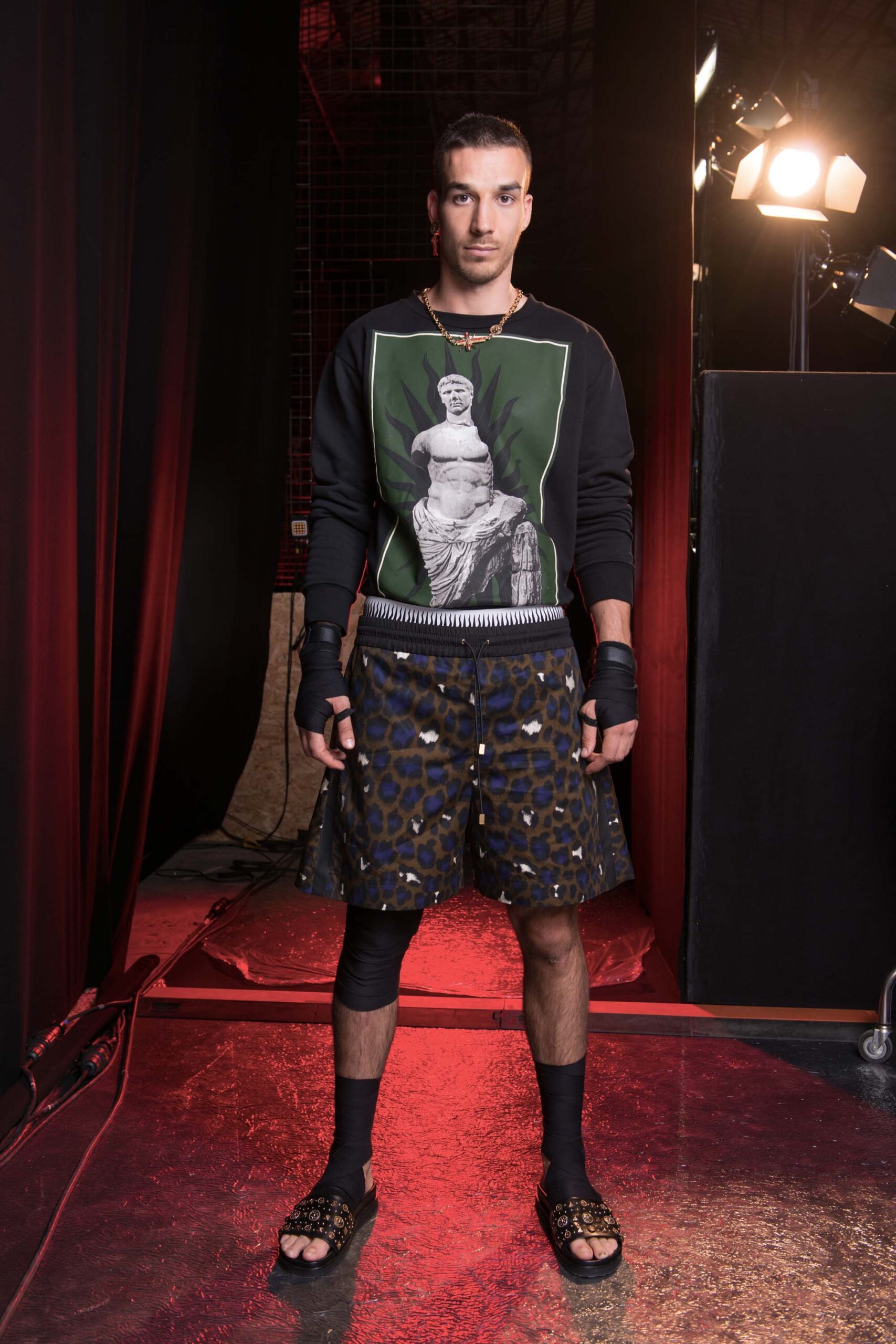 Fausto Puglisi S/S 17 Menswear Look 26
