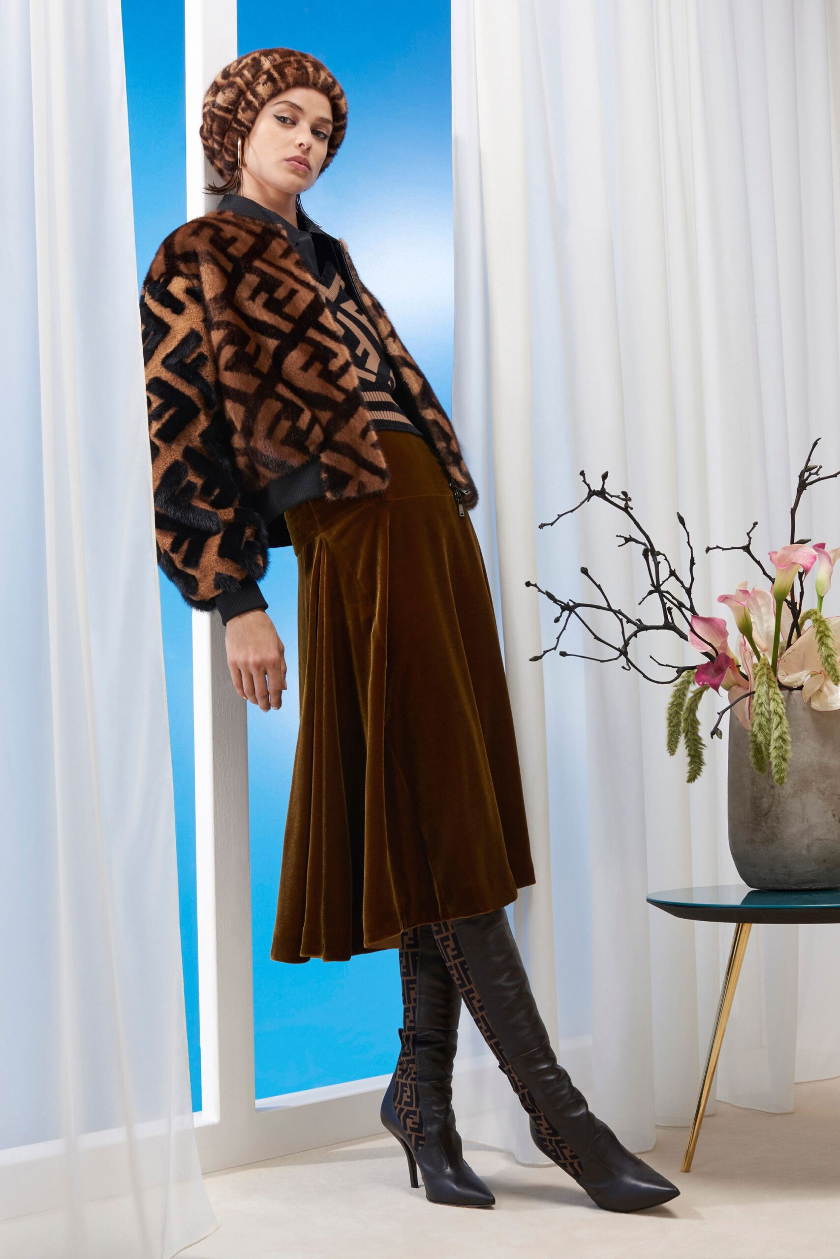 Fendi F/W 18 Look 26