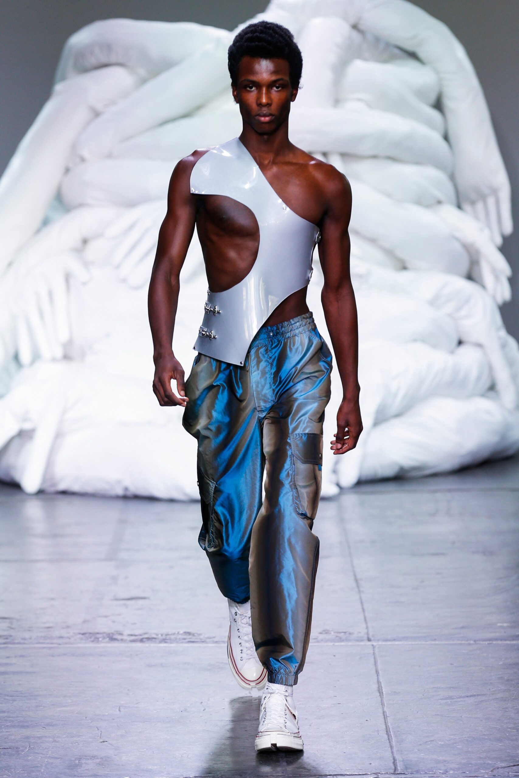 Feng Chen Wang S/S 19 Menswear Look 4